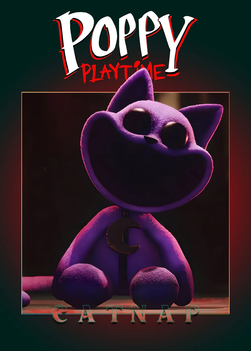 Poppy Playtime CatNap Character Art