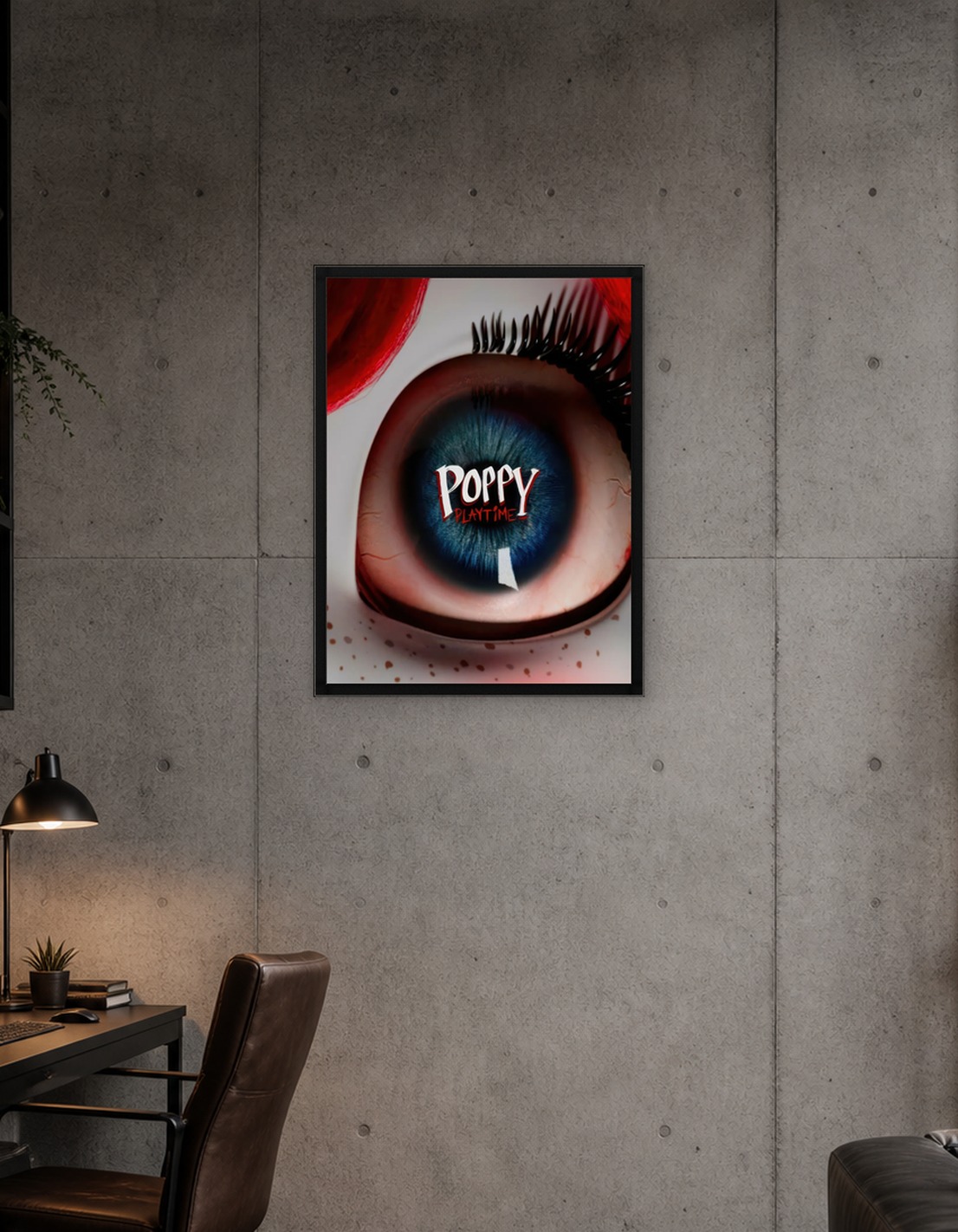 Poppy Playtime Eye Logo