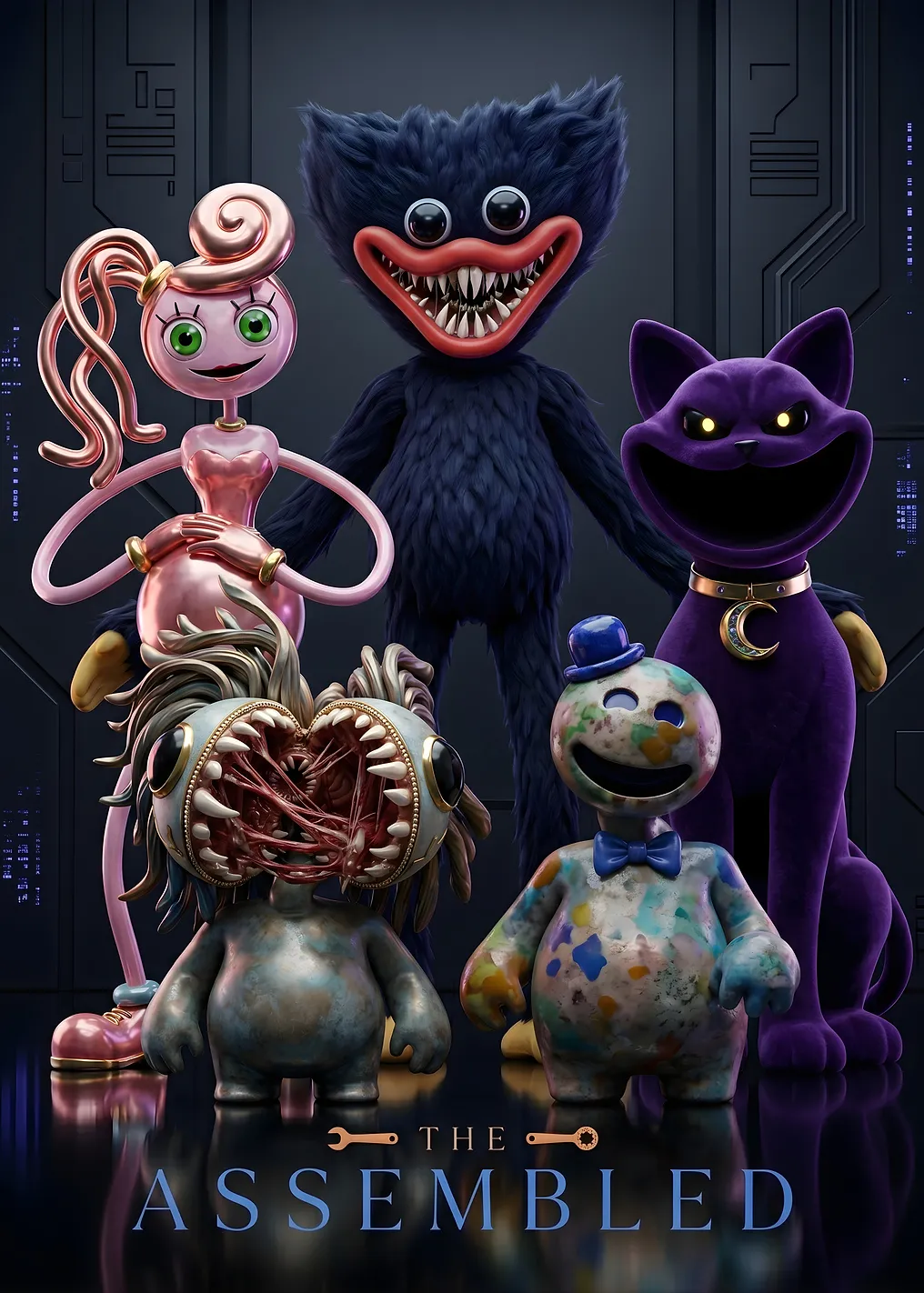 Poppy Playtime Characters Assembled
