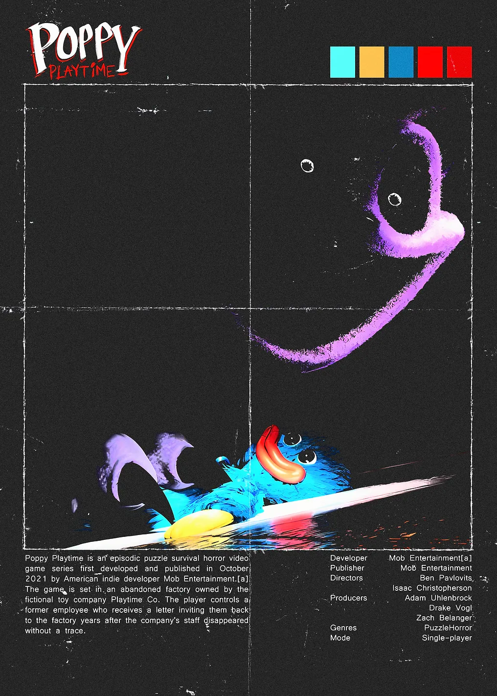 Poppy Playtime Game Poster - 9774817