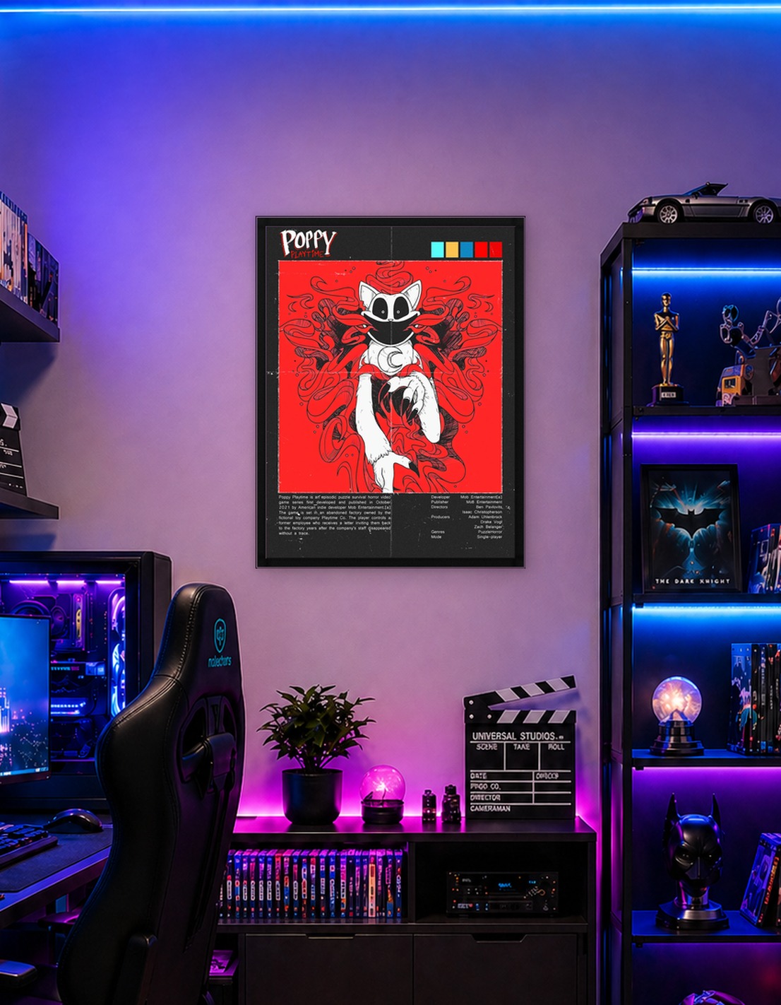 Poppy Playtime Cat Character Poster - 9774918