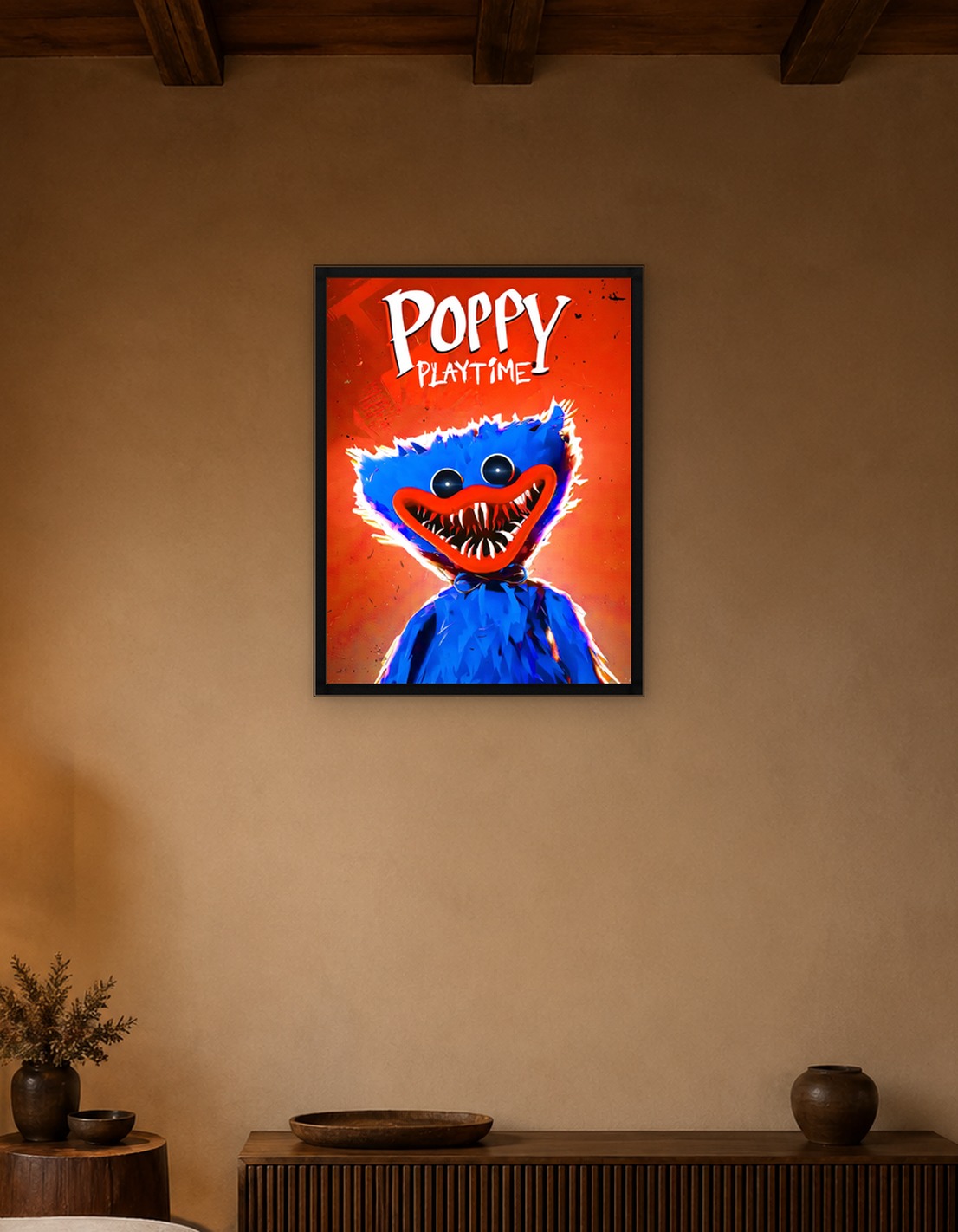 Poppy Playtime Huggy Wuggy Poster - 9740922