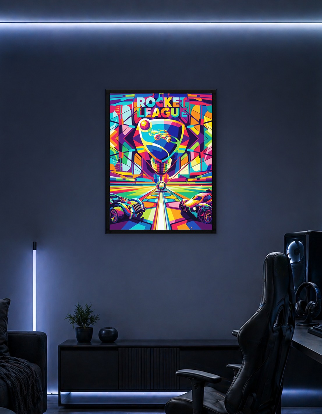 Rocket League Pop Art Poster - 9699869
