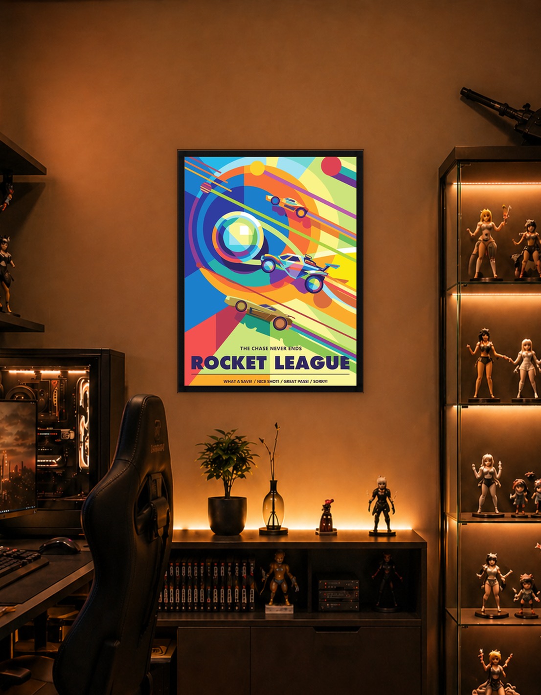 Rocket League Pop Art Poster - 9699908