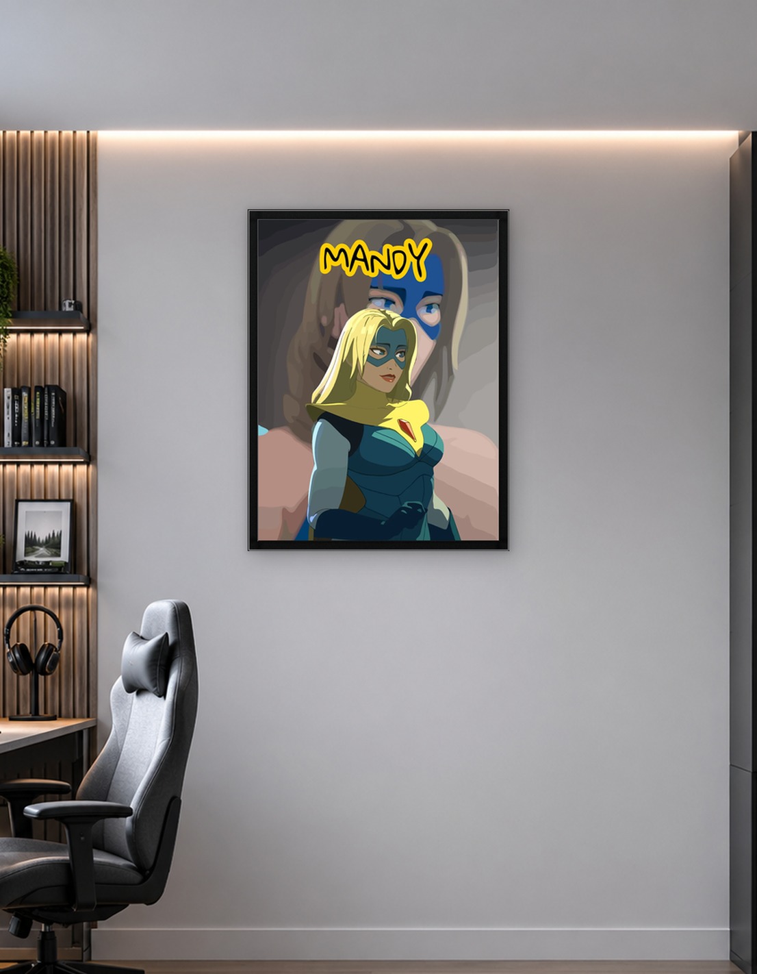 Mandy Superhero Portrait
