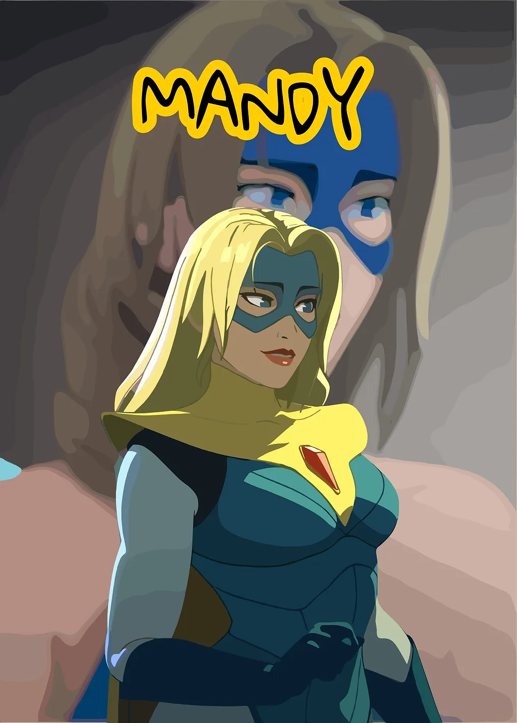 Mandy Superhero Portrait