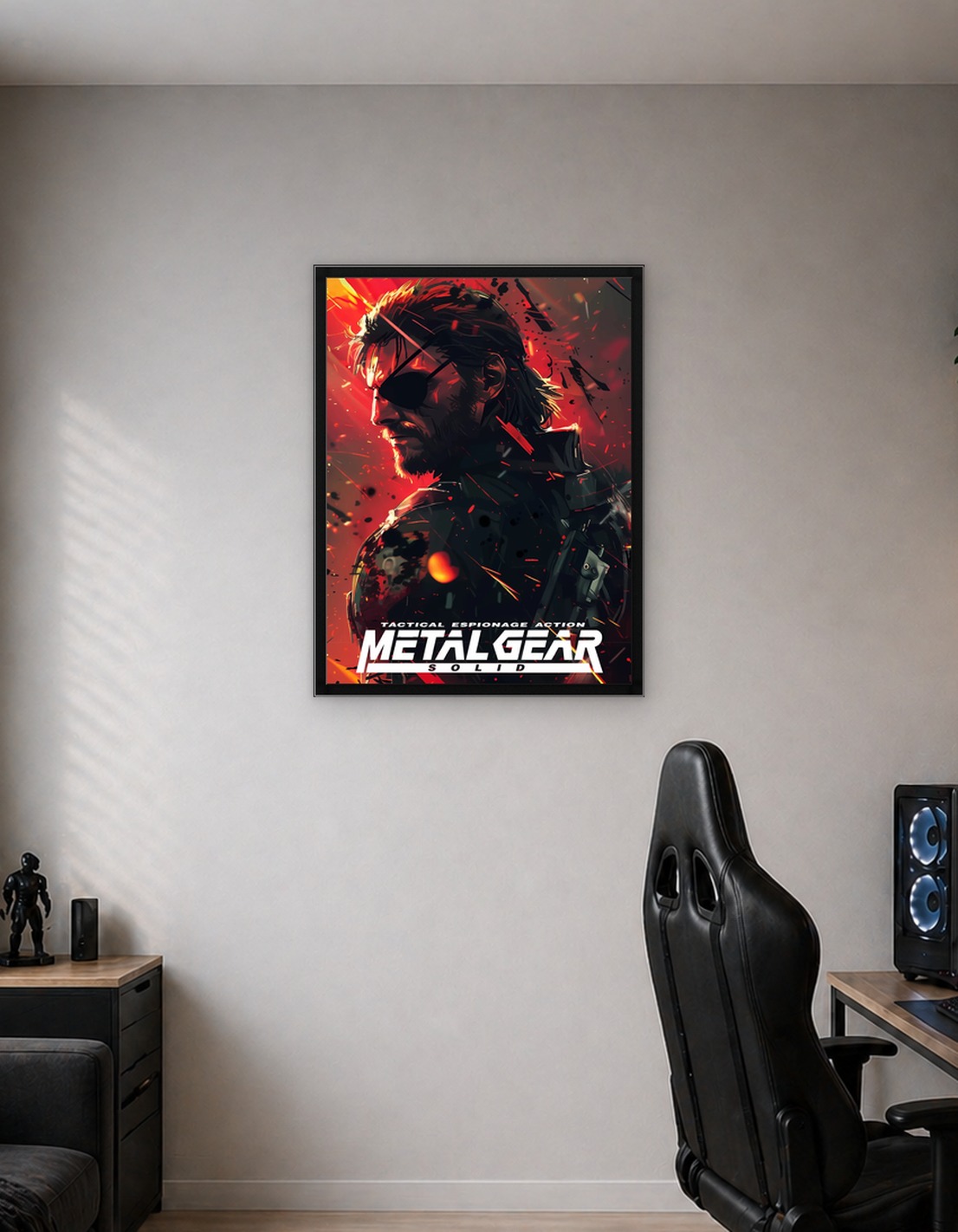 Metal Gear Solid Big Boss Poster