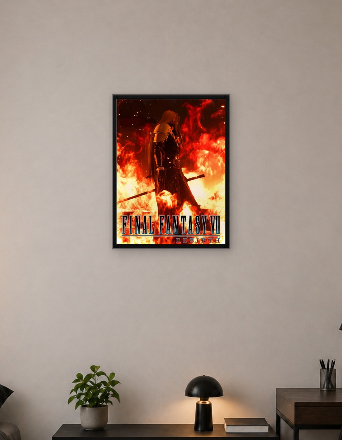 Sephiroth in Final Fantasy VII Rebirth Poster