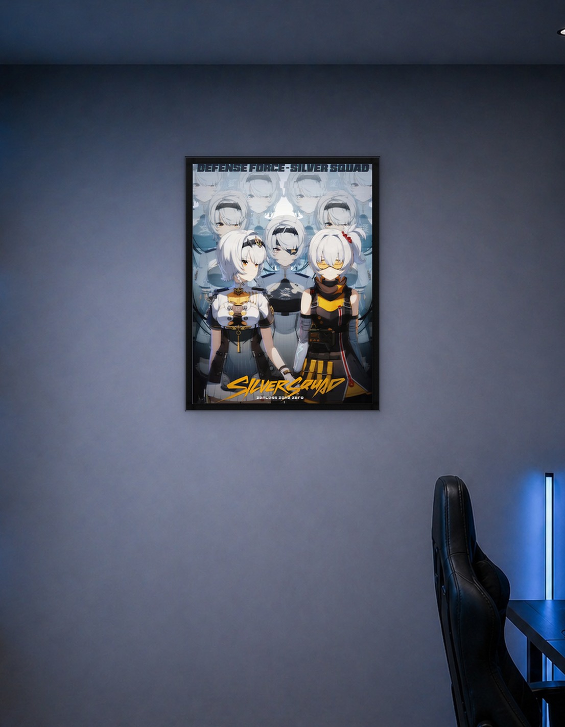Silver Squad Defense Force Poster