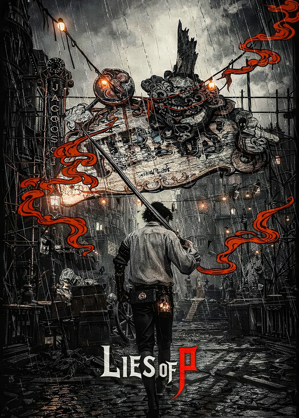 Постер видеоигры Лиес из P 4