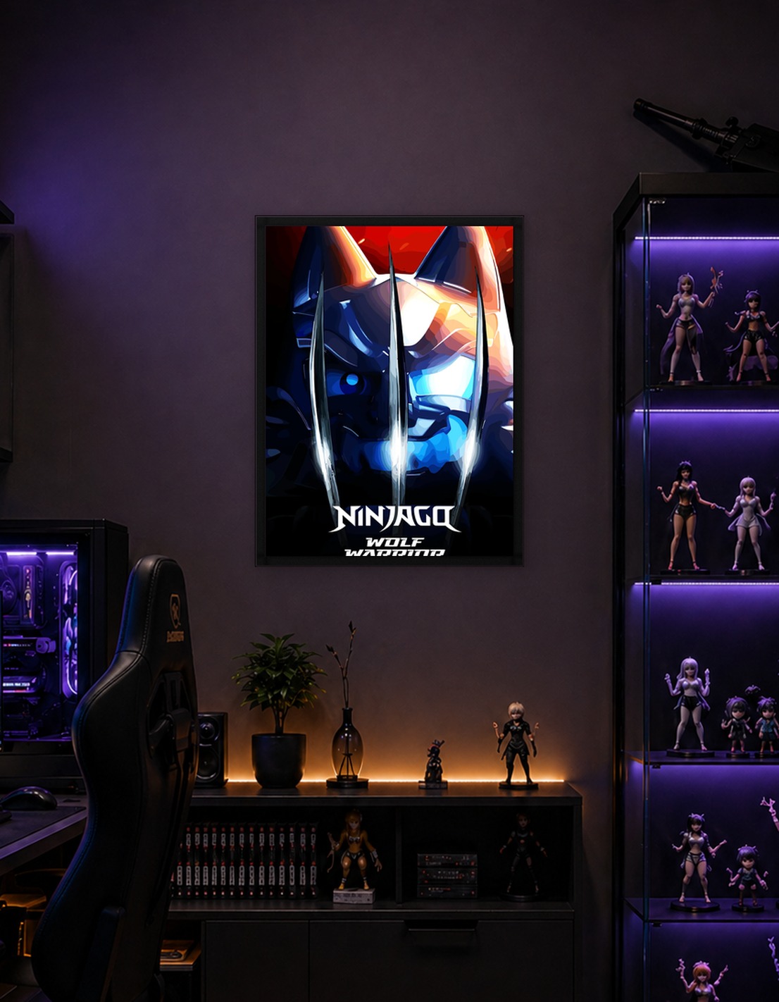 Ninjago Wolf Warrior Poster