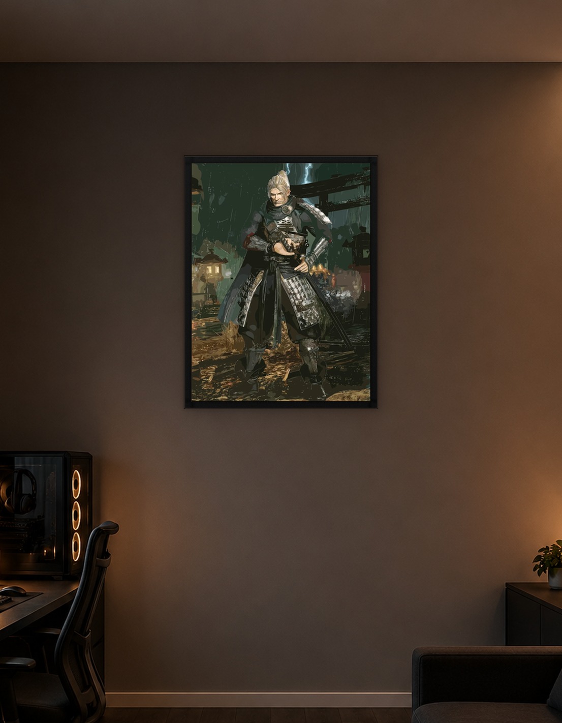 Nioh Stormy Night game poster