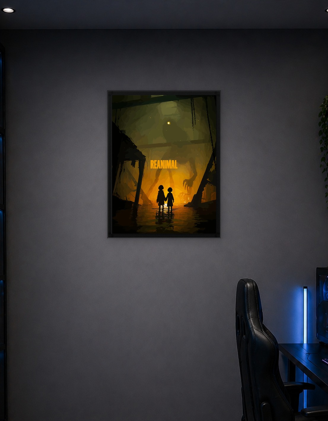 REANIMAL Game Poster