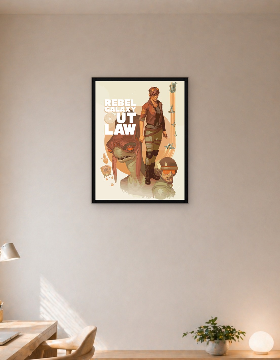 Rebel Galaxy Outlaw Poster - 9725342