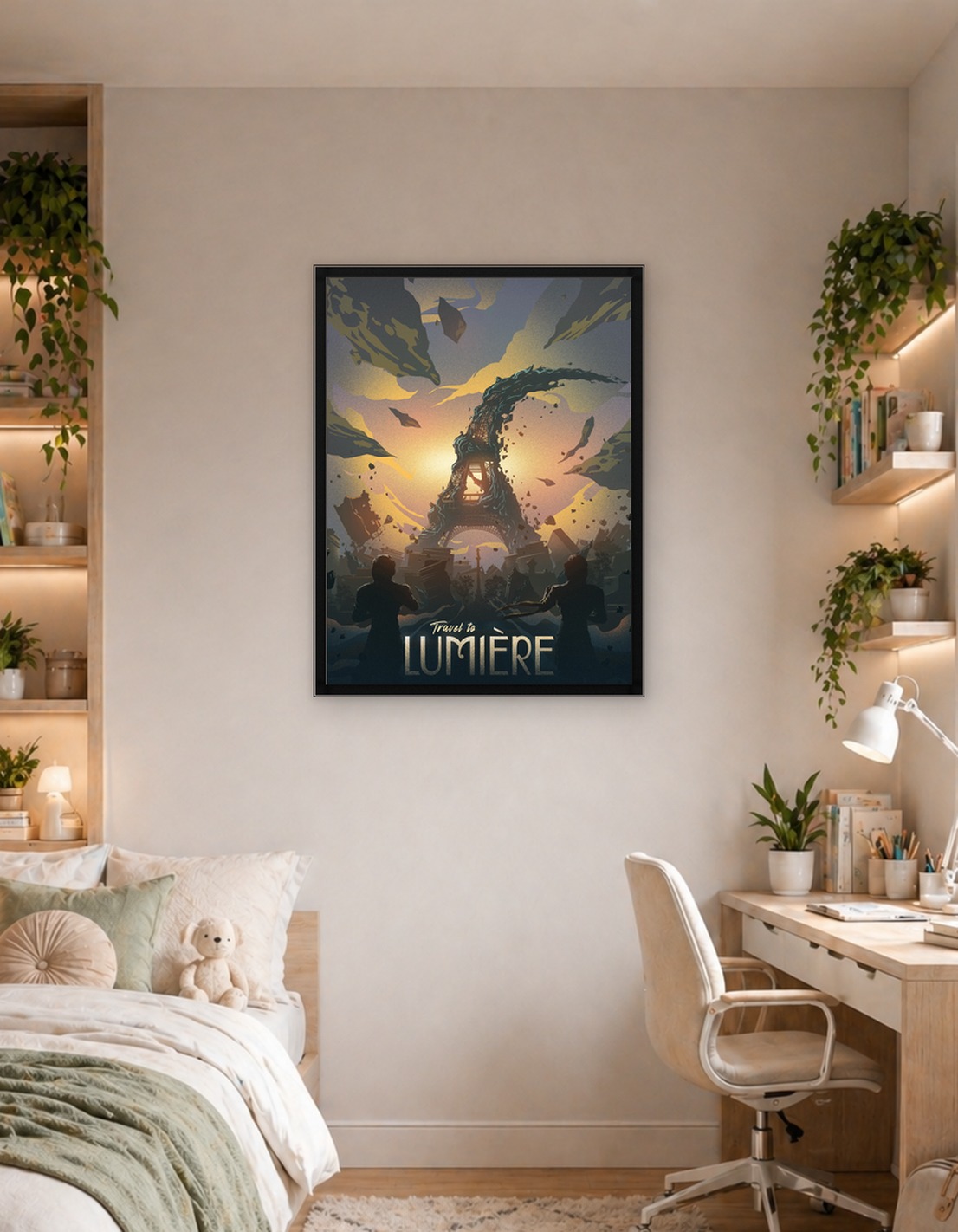 Lumiere travel poster