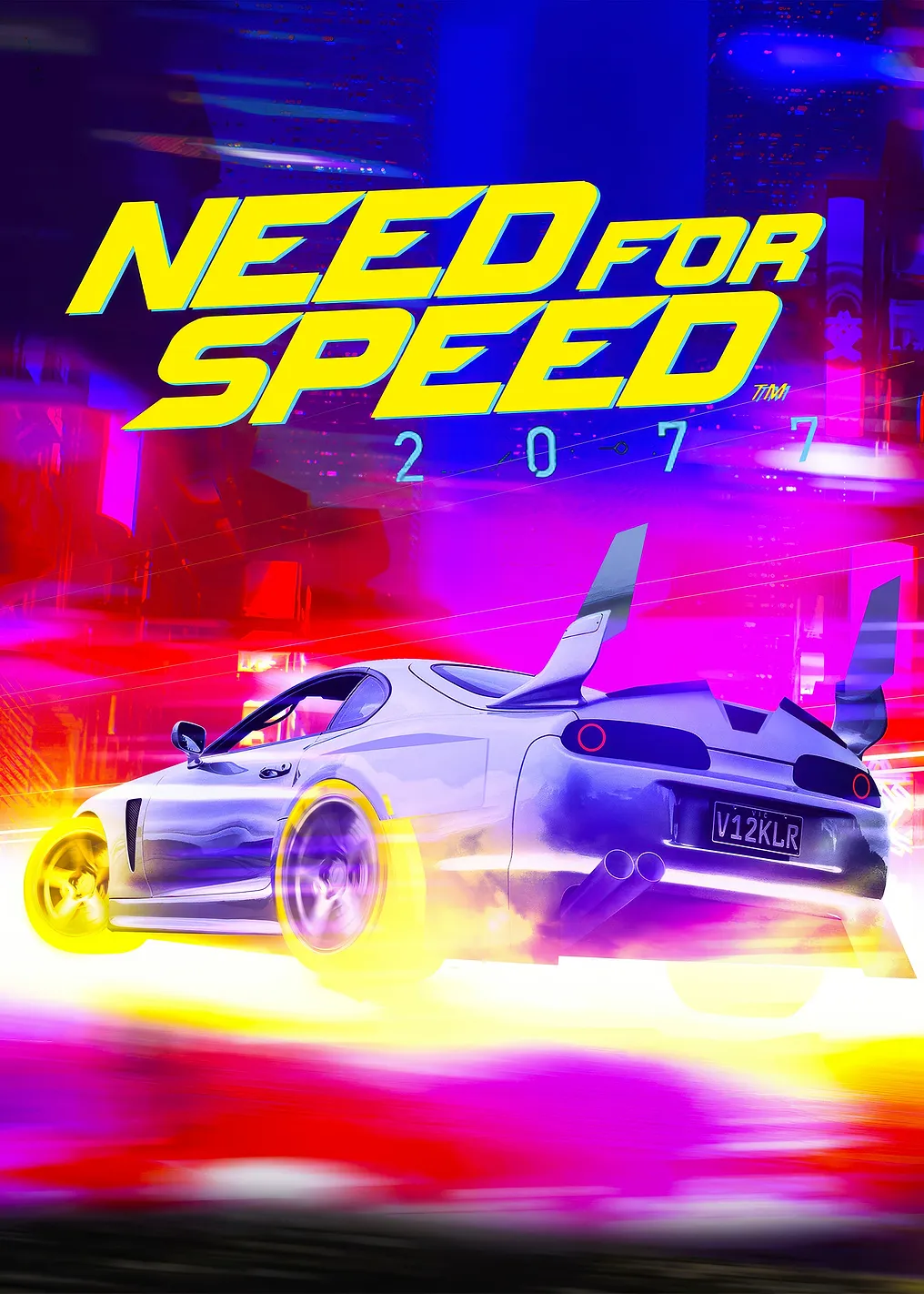 Need for Speed 2077 Car Poster