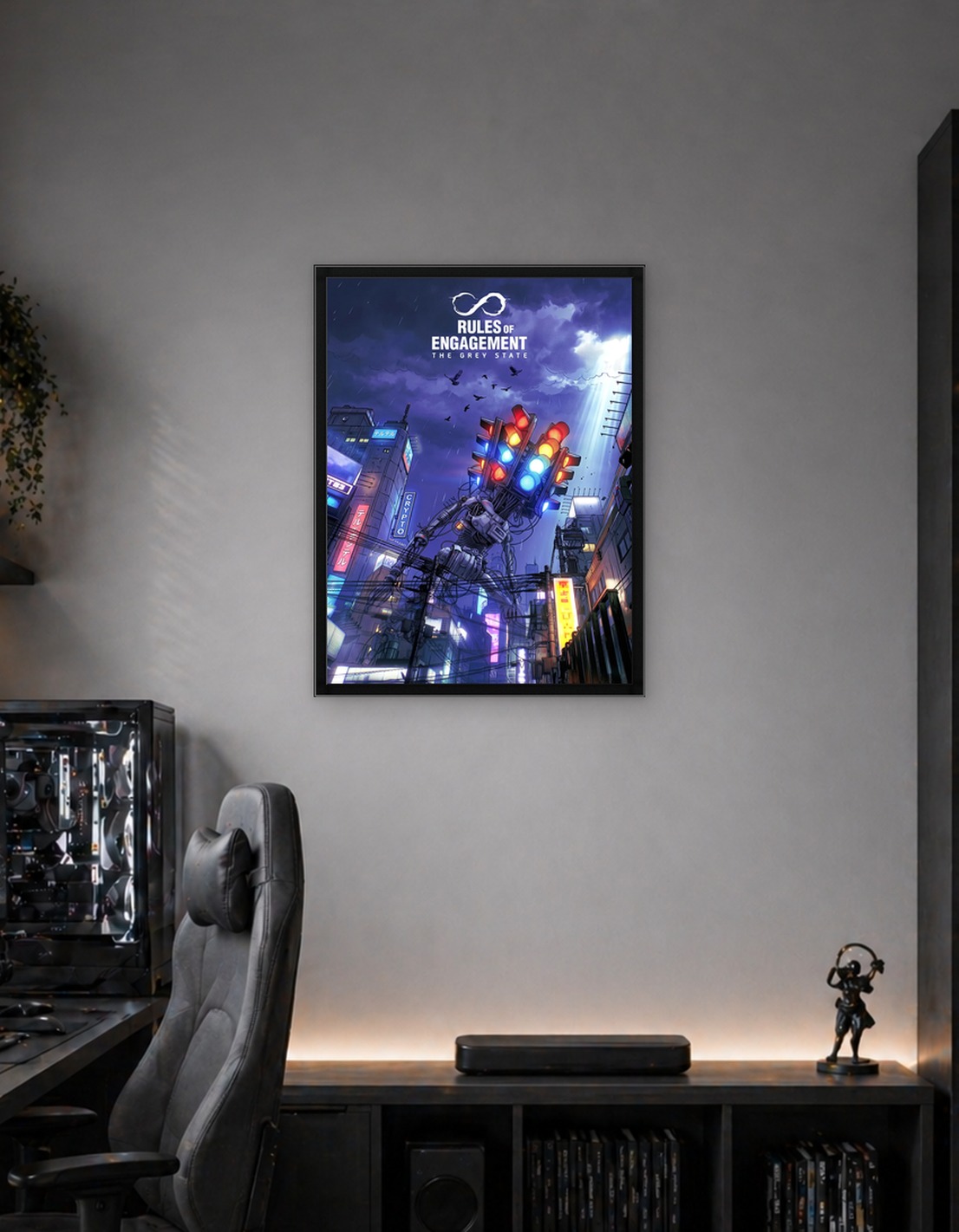 Rules Of Engagement Gaming Poster