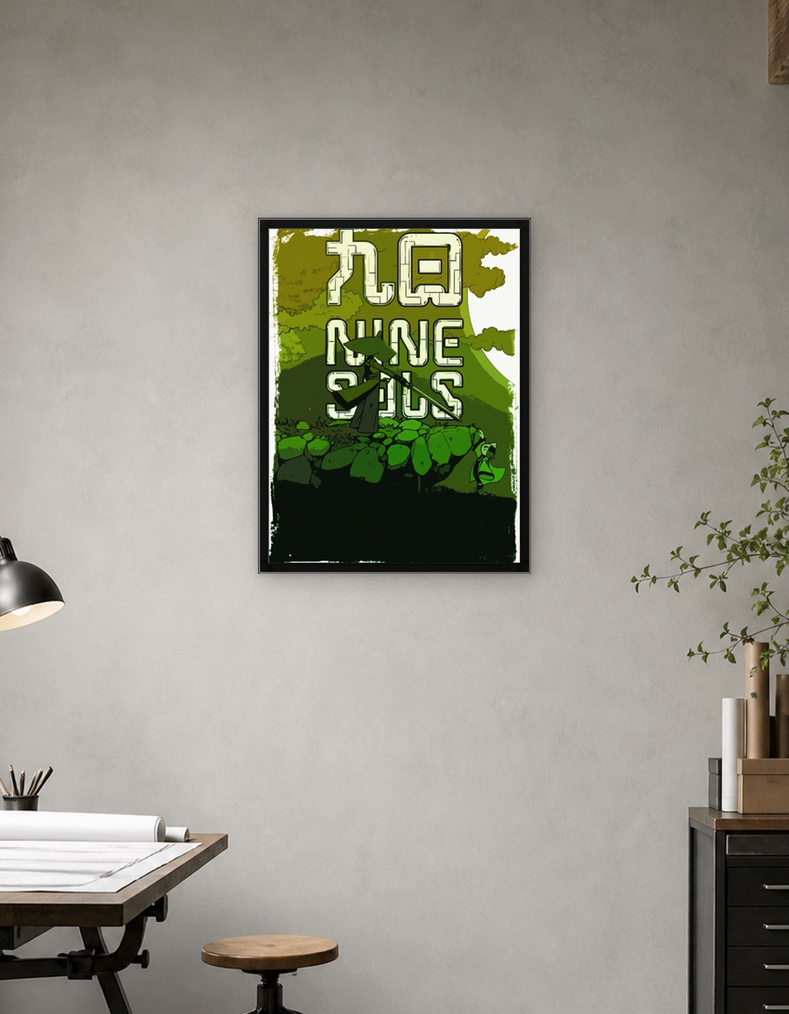 Nine Souls Samurai Poster