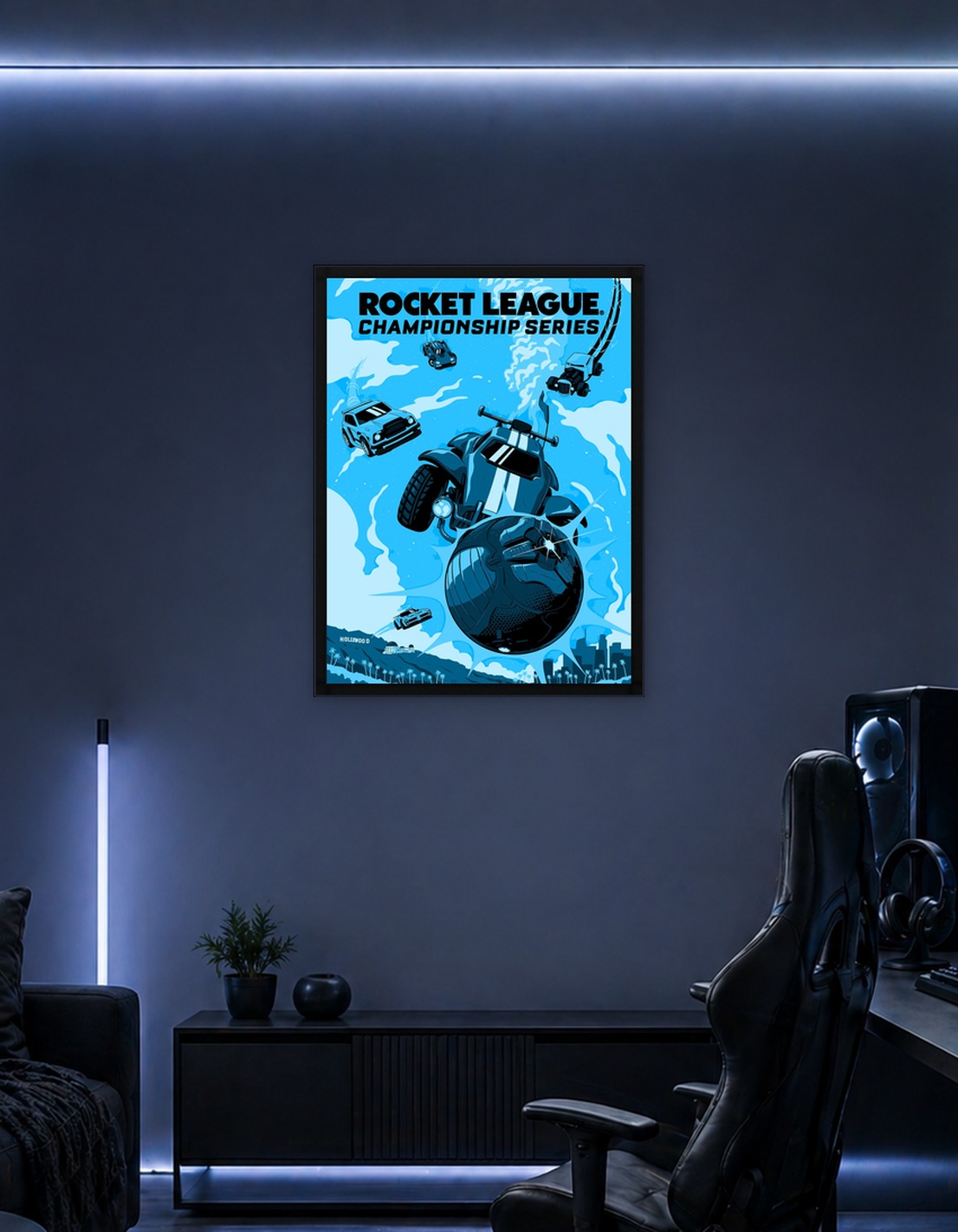 Rocket League Championship Series Poster - 9863247