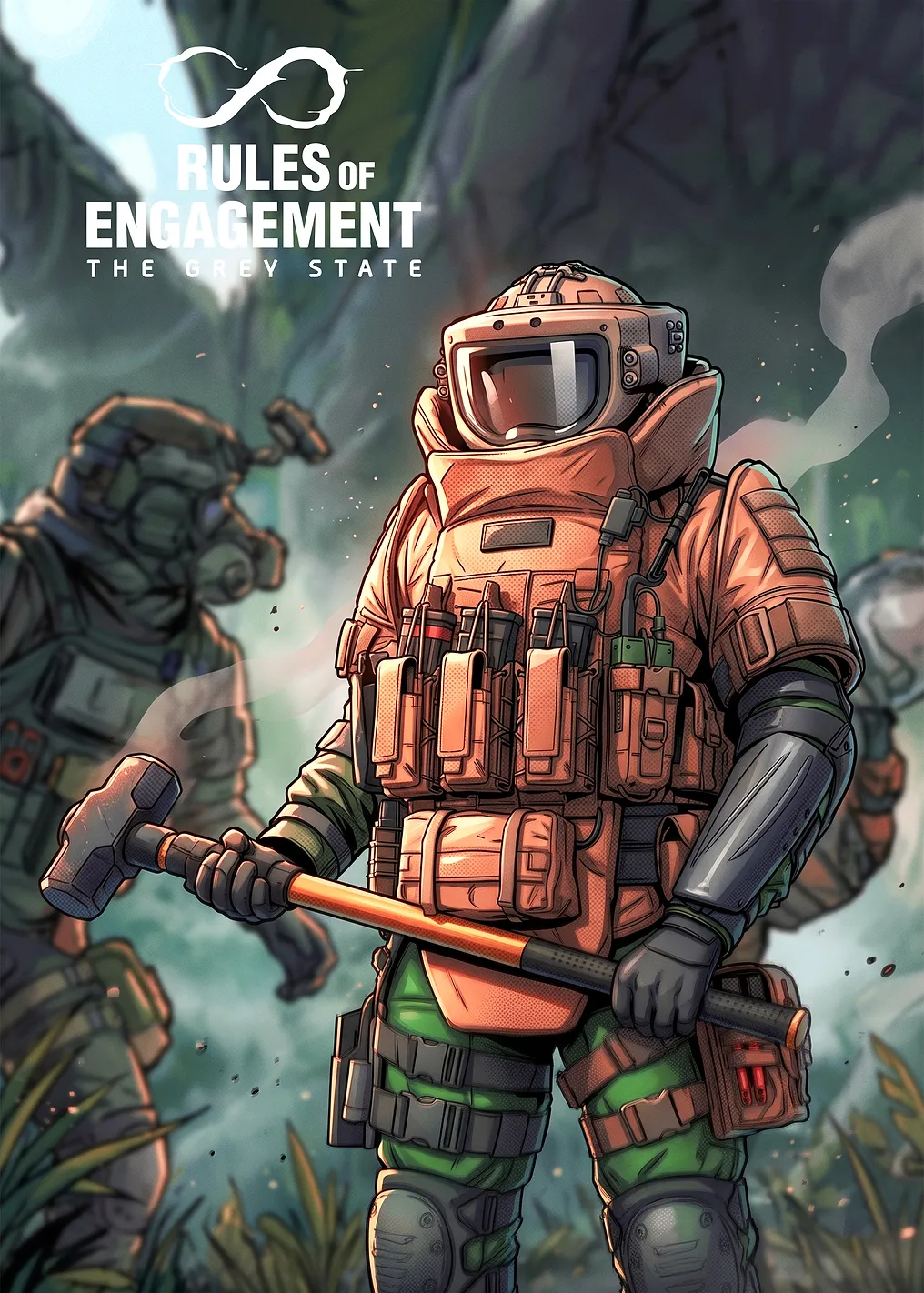 Rules of Engagement The Grey State Gaming Poster
