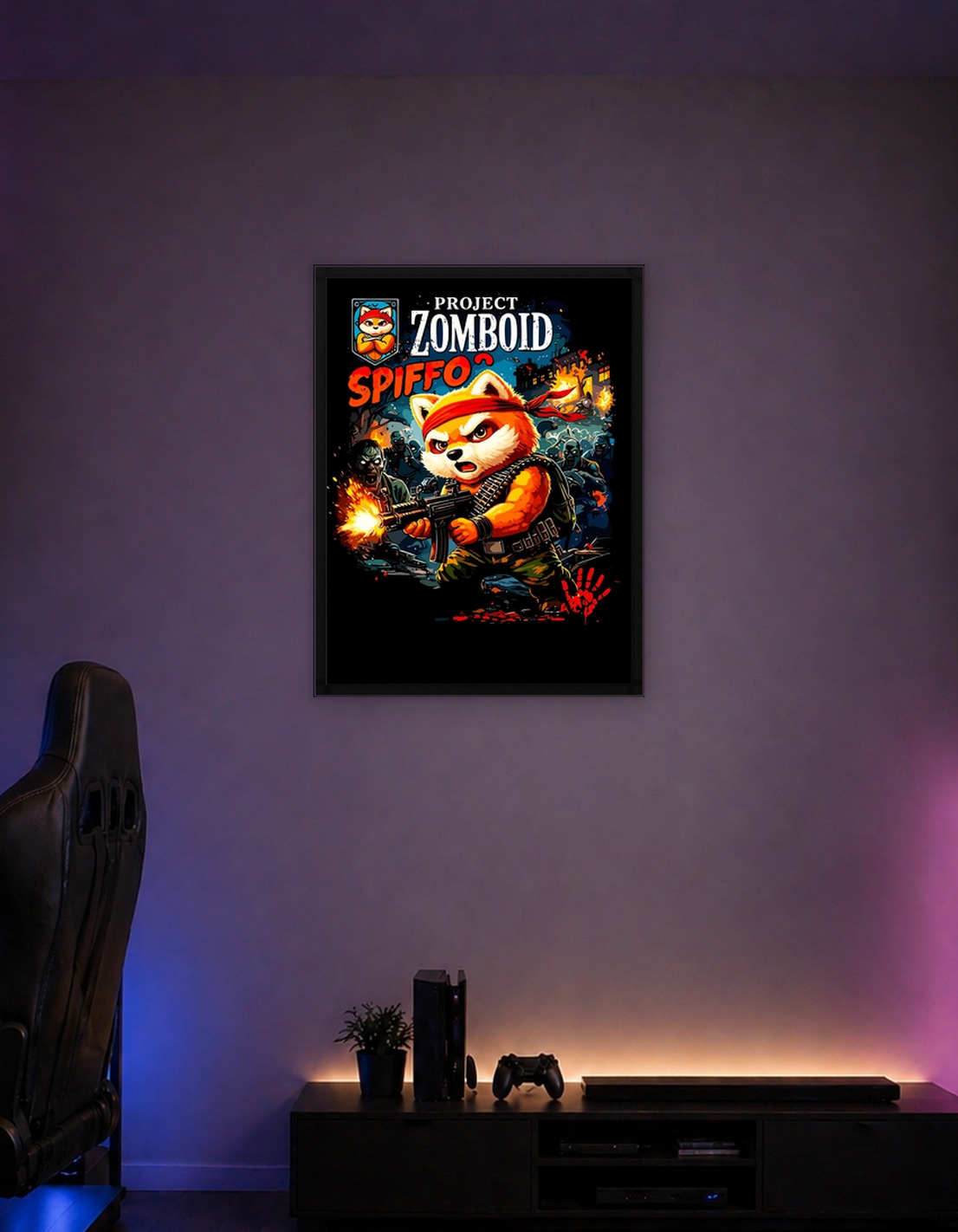 Project Zomboid Spiffo Fighting Zombies