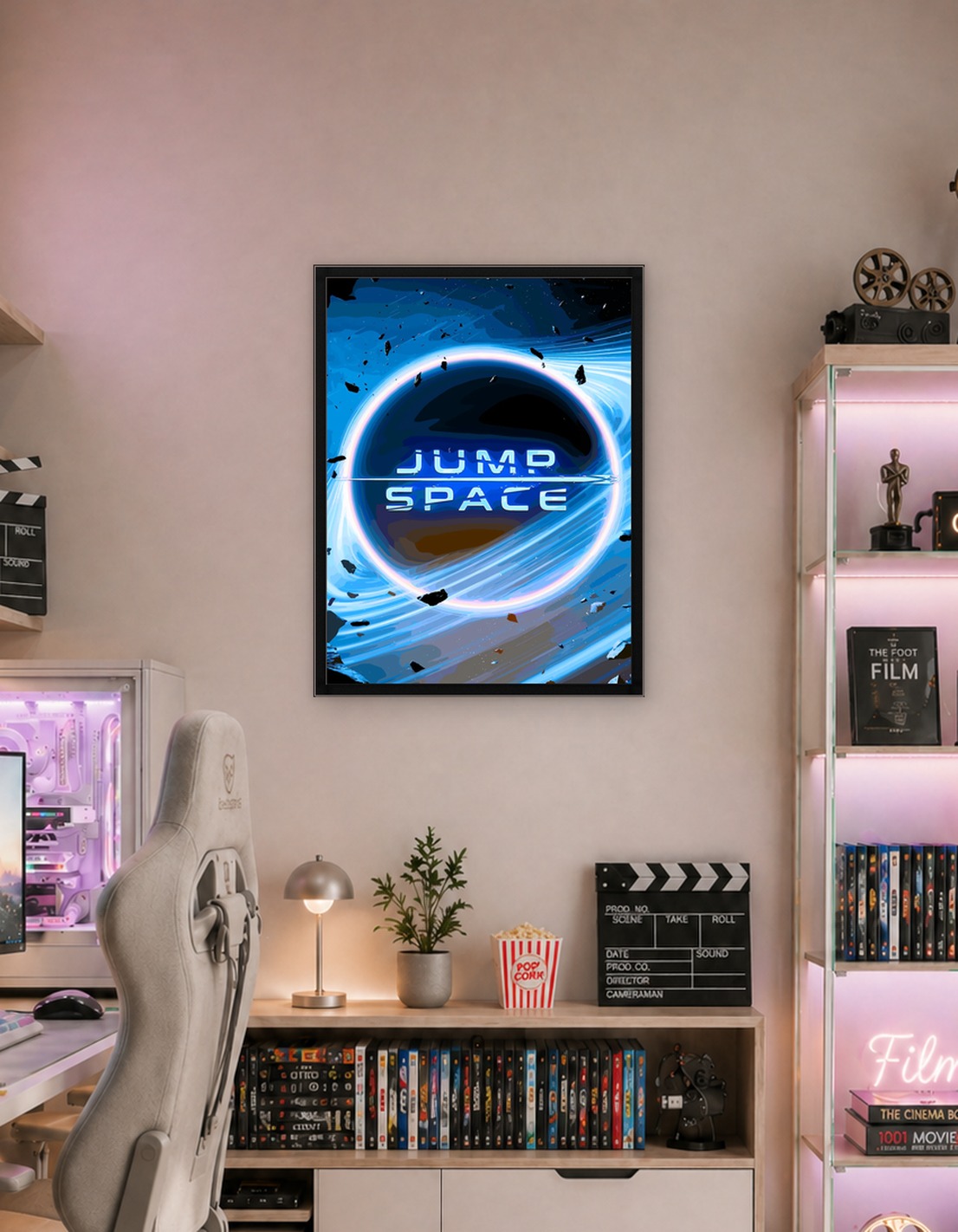 Jump Space Black Hole