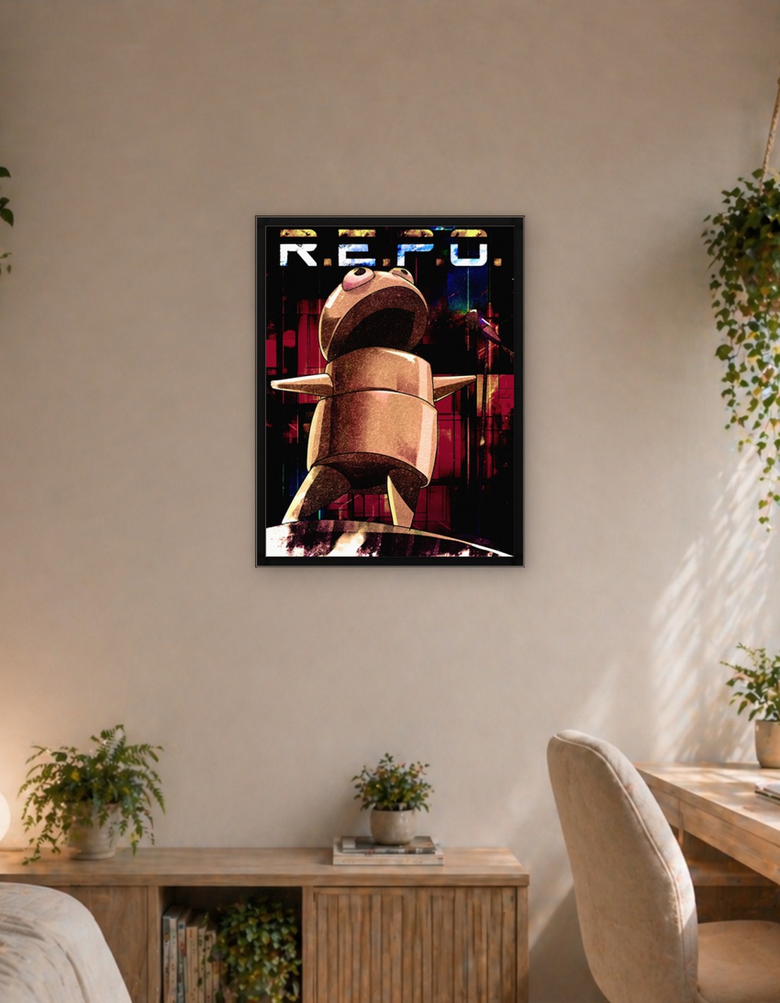 R.E.P.O. Robot Poster