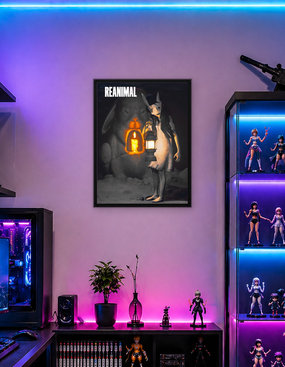 Reanimal Girl with Lantern