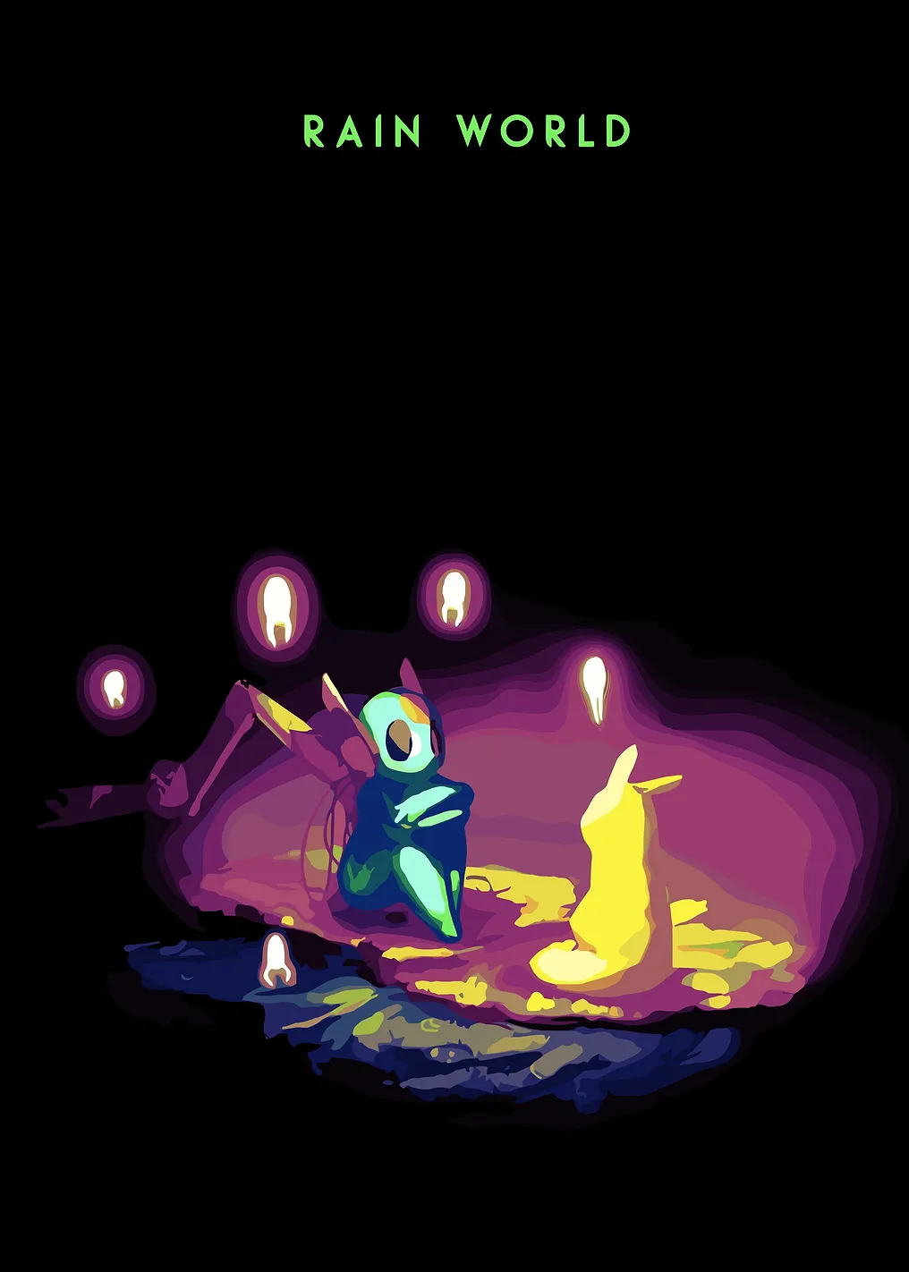 Rain World Game Art - 9935260