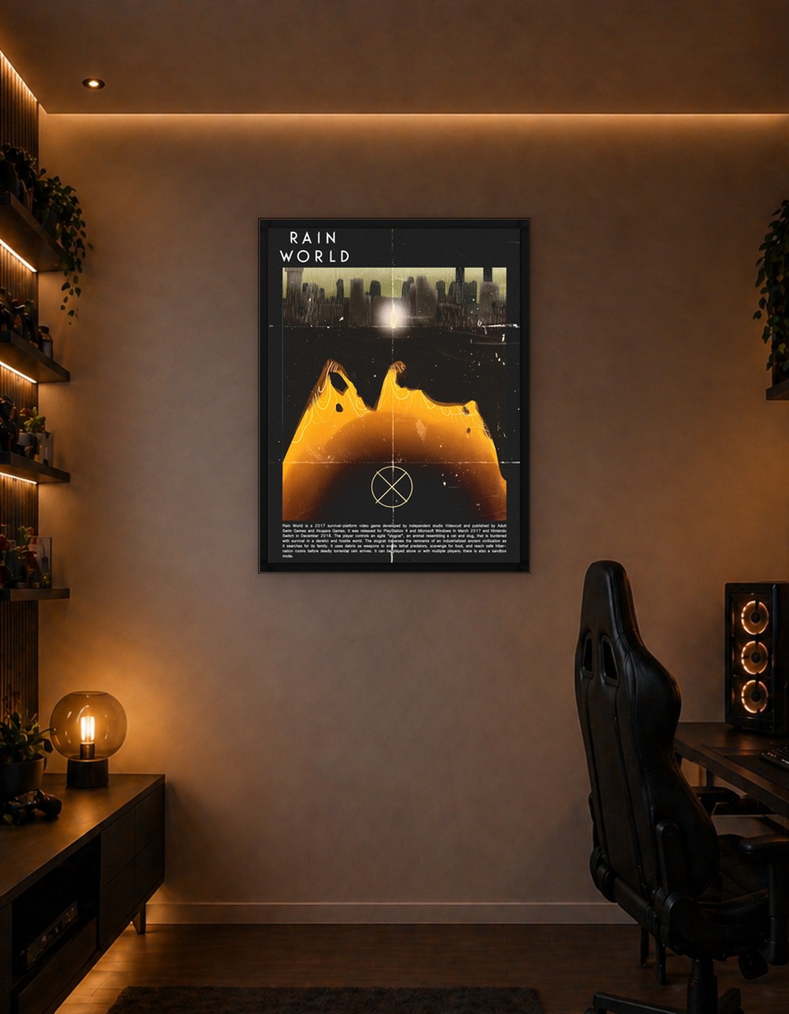 Рейн Ворлд Постер игры 3