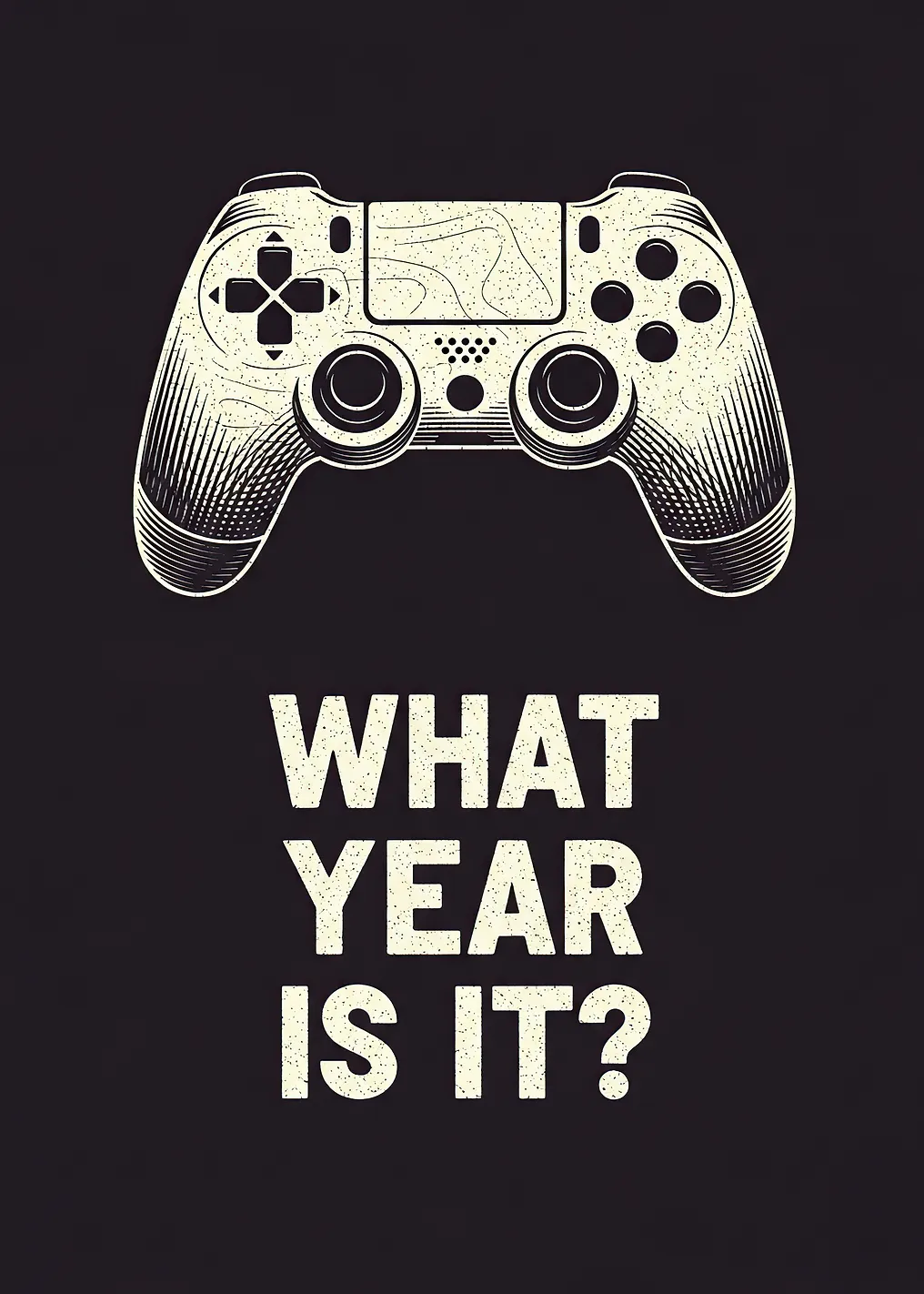 Retro Gaming Controller What Year Is It