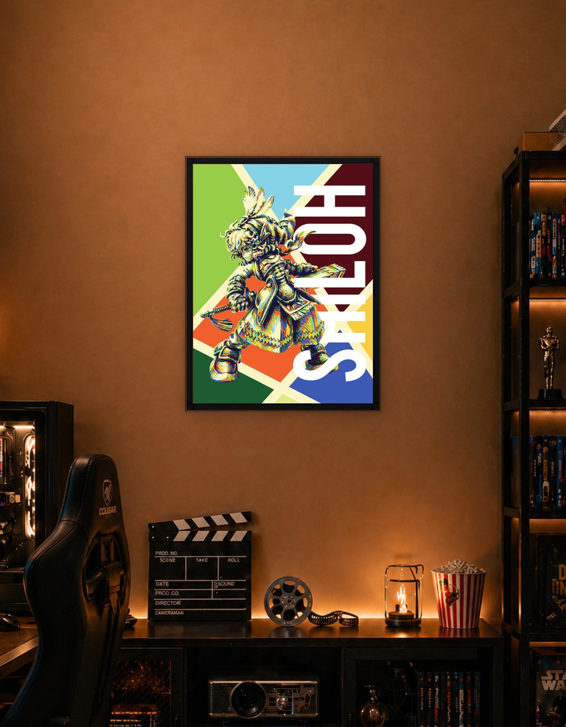 Рисунки персонажей Шайло