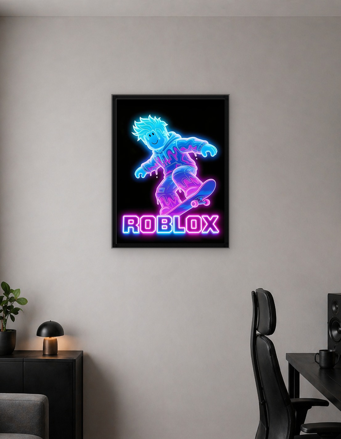 Roblox Skater Neon Art