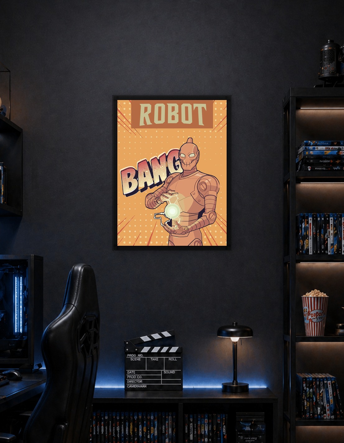 Robot with Energy Ball