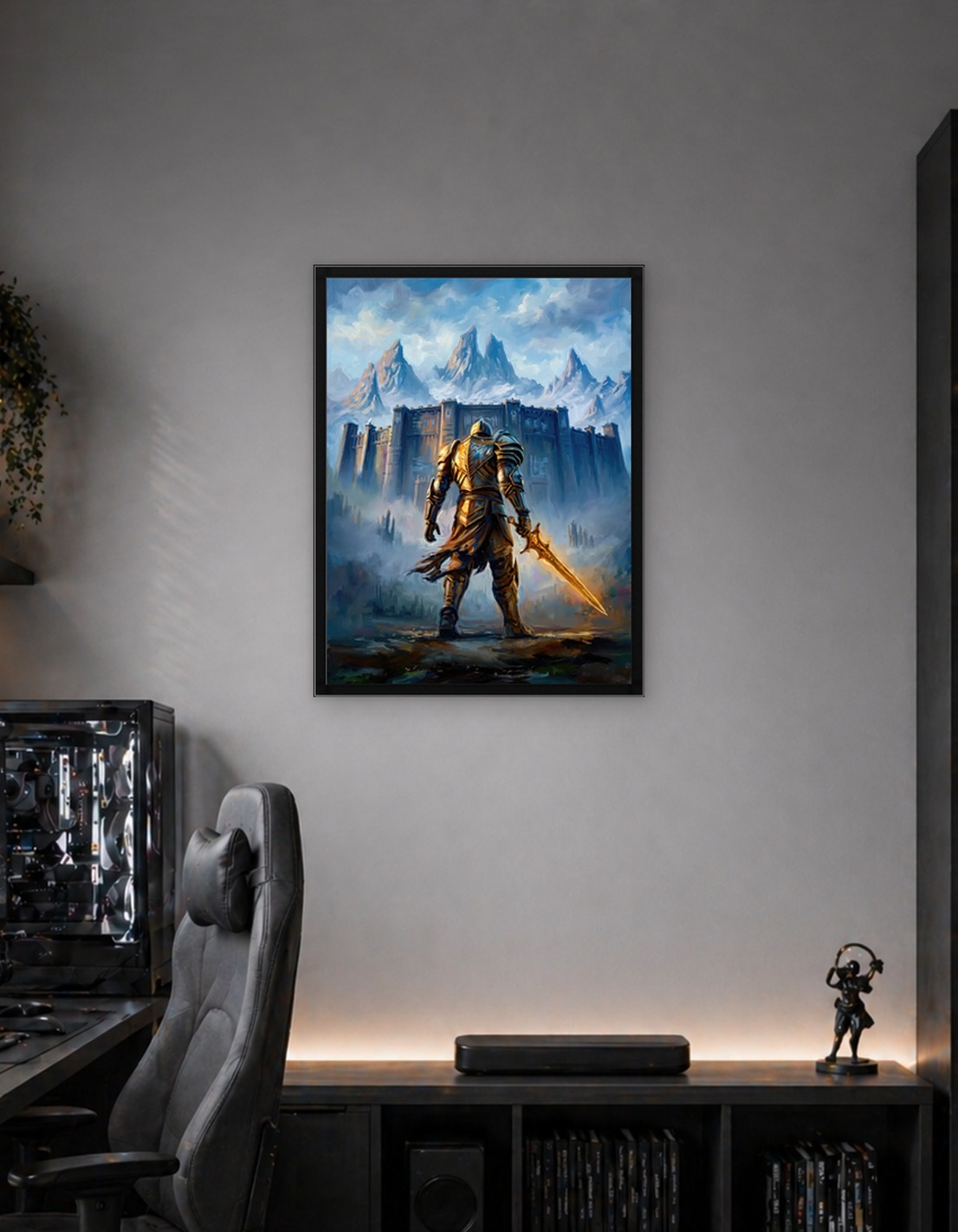 Knight Before Castle