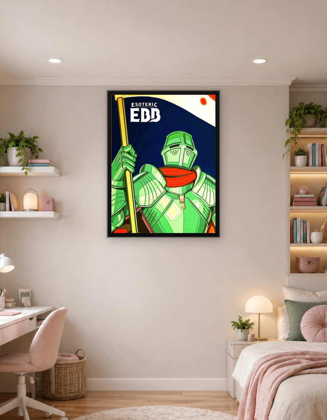 Knight with Esoteric EBB Flag