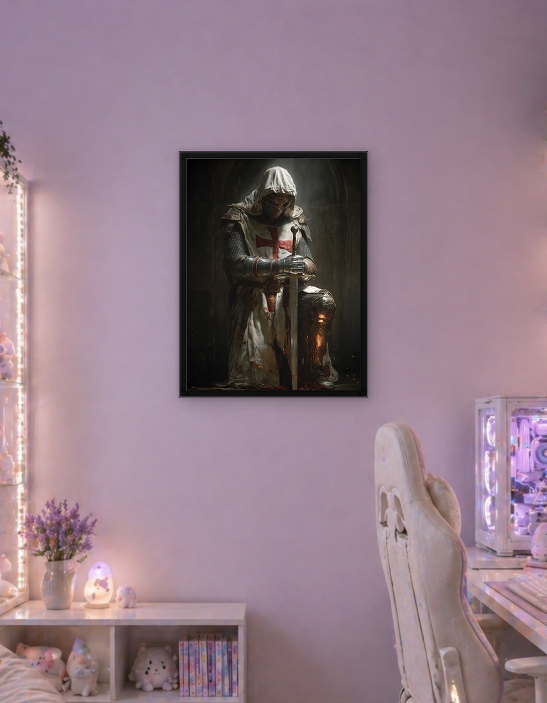 Knight Templar with Sword