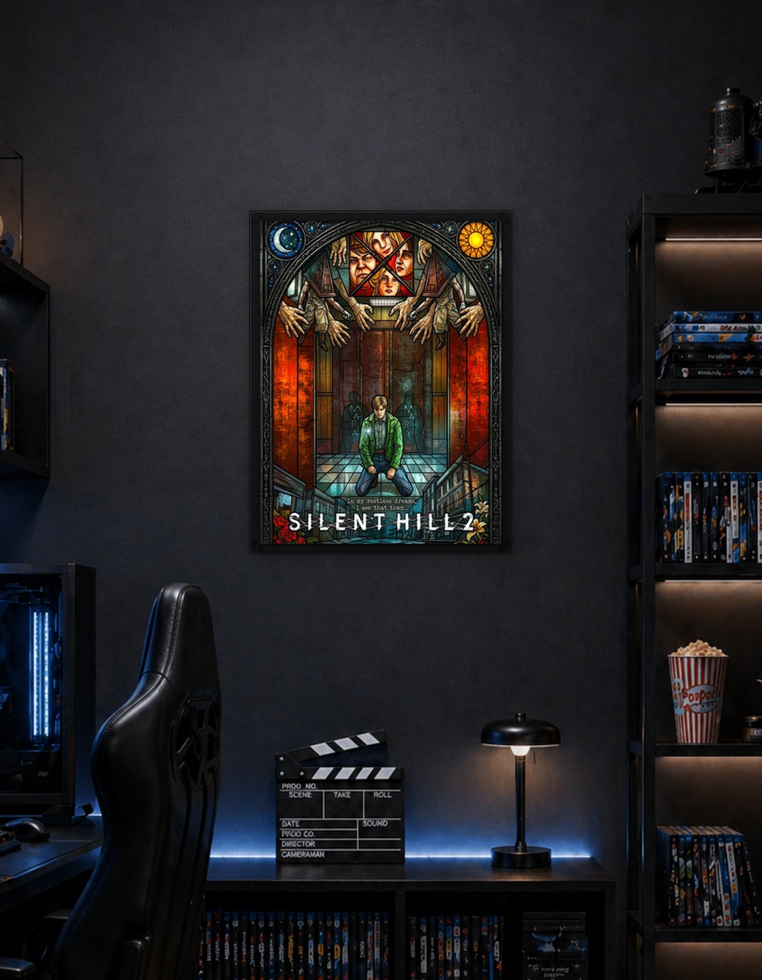 Silent Hill 2 Stained Glass Poster