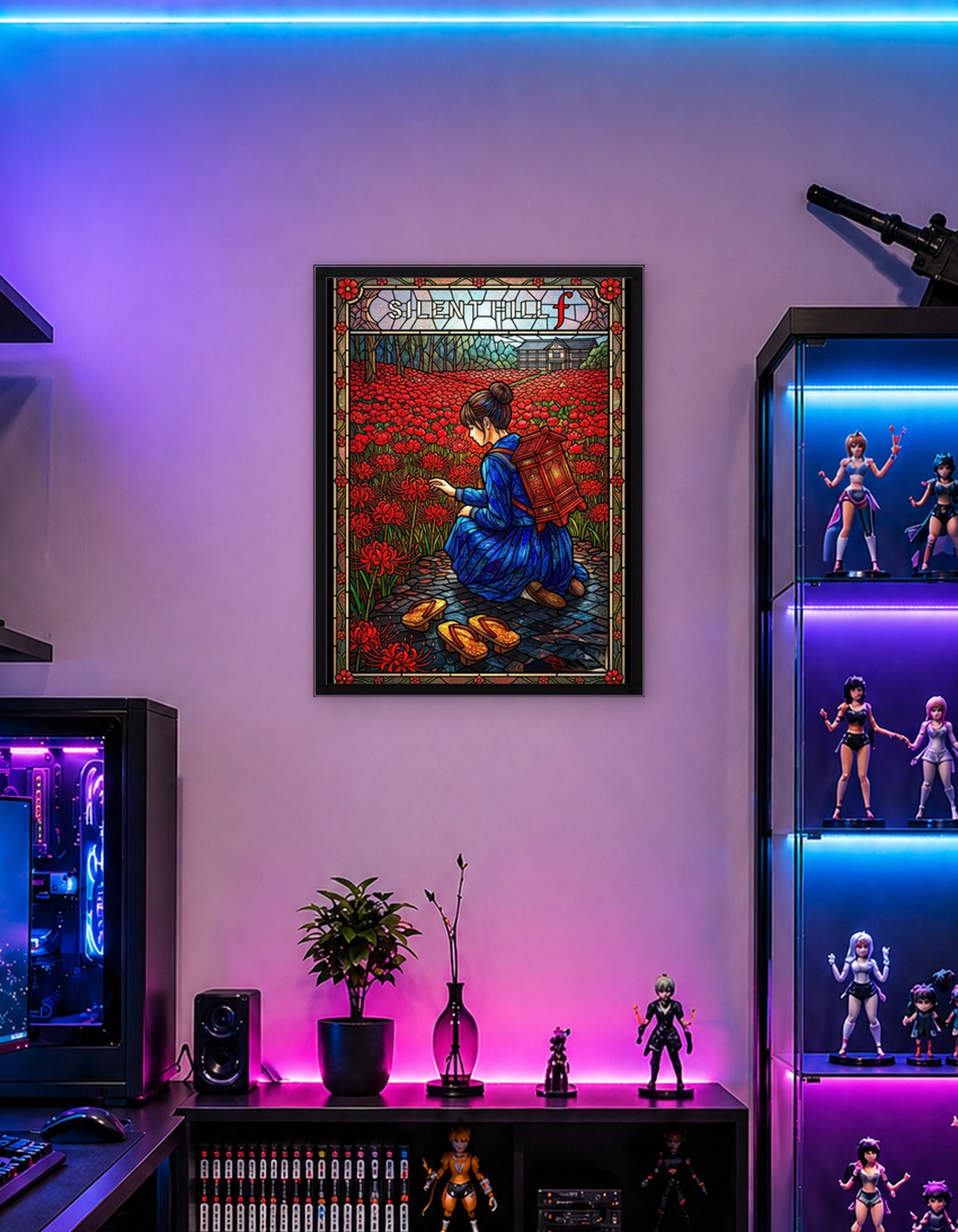 Silent Hill f Stained Glass Art - 10054650