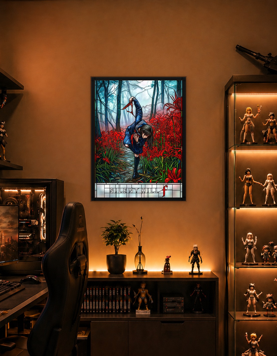 Silent Hill f Stained Glass Art - 10066435