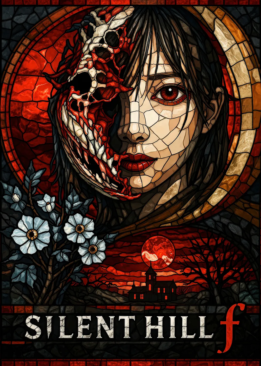 Silent Hill f Stained Glass Art - 9927219