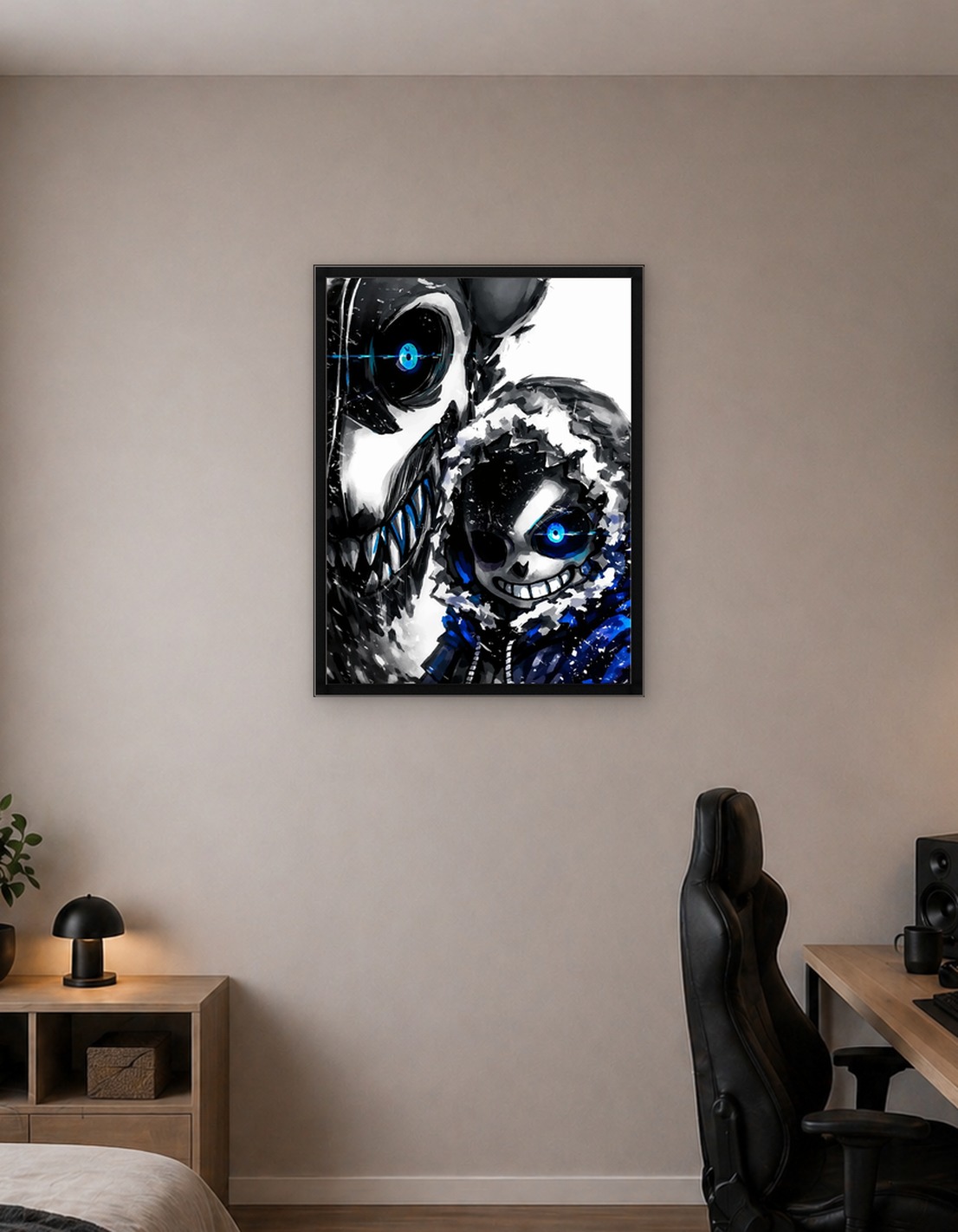 Sans and a monstrous entity