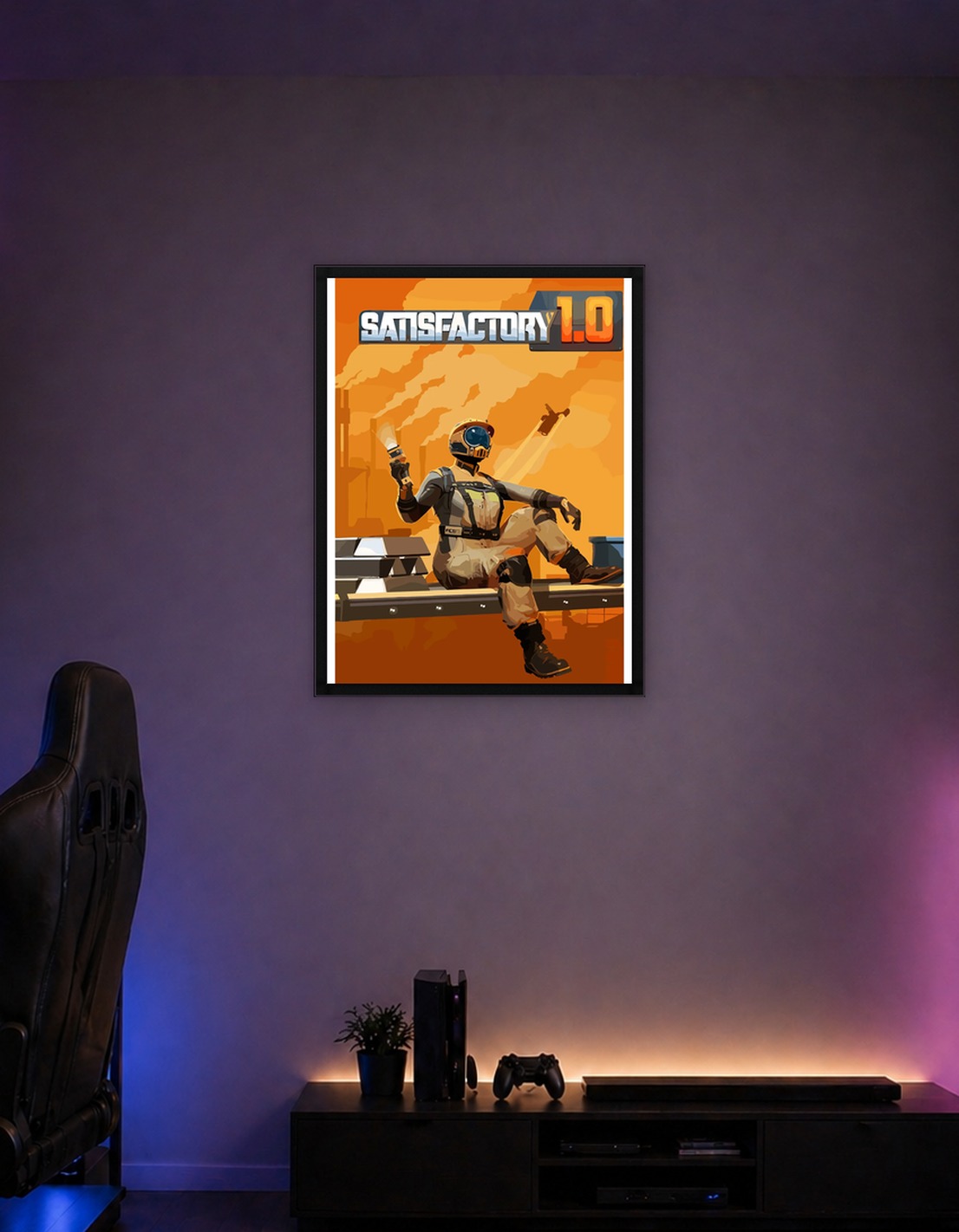 Satisfactory 1.0 Game Art