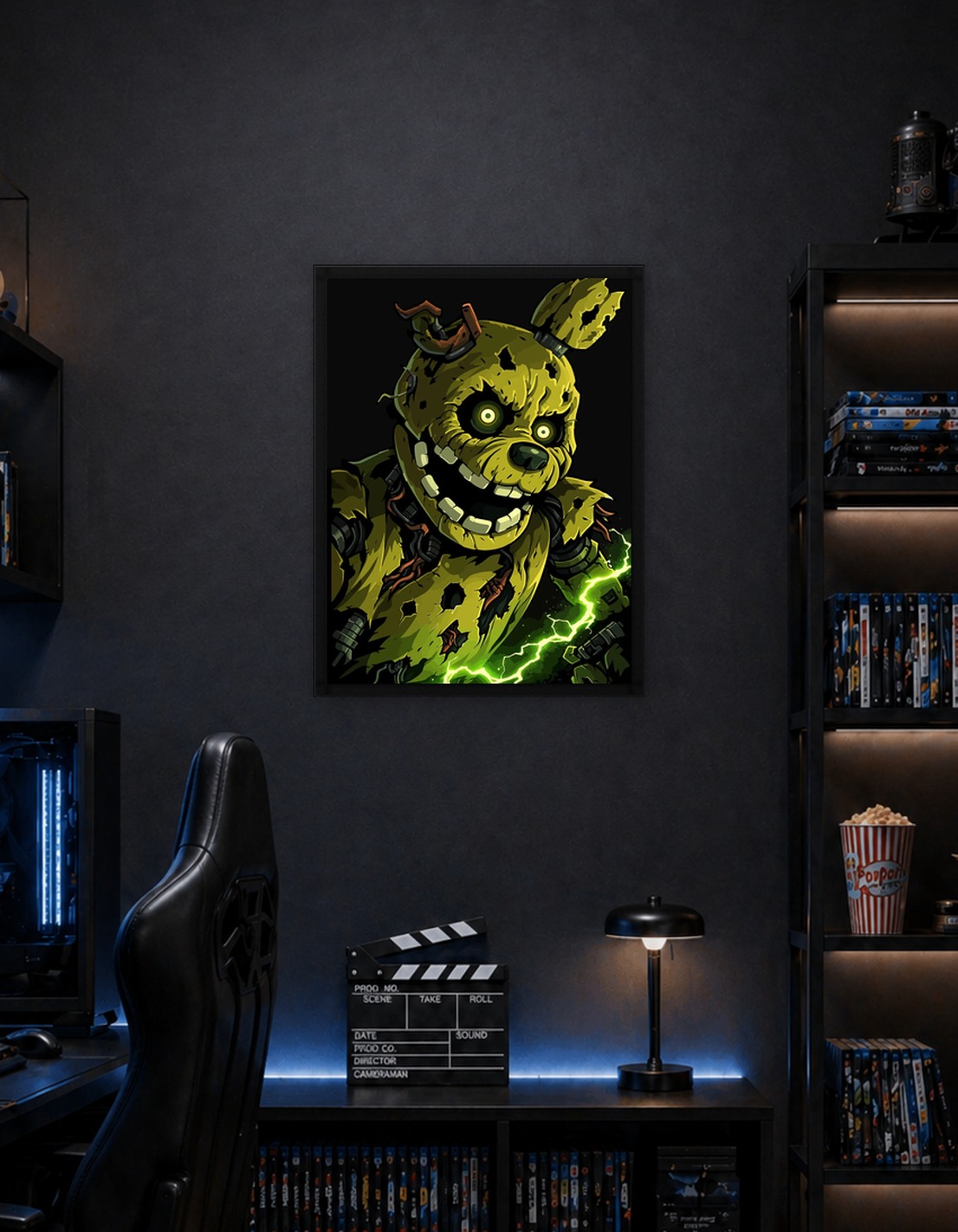 Scary Springtrap Character Illustration