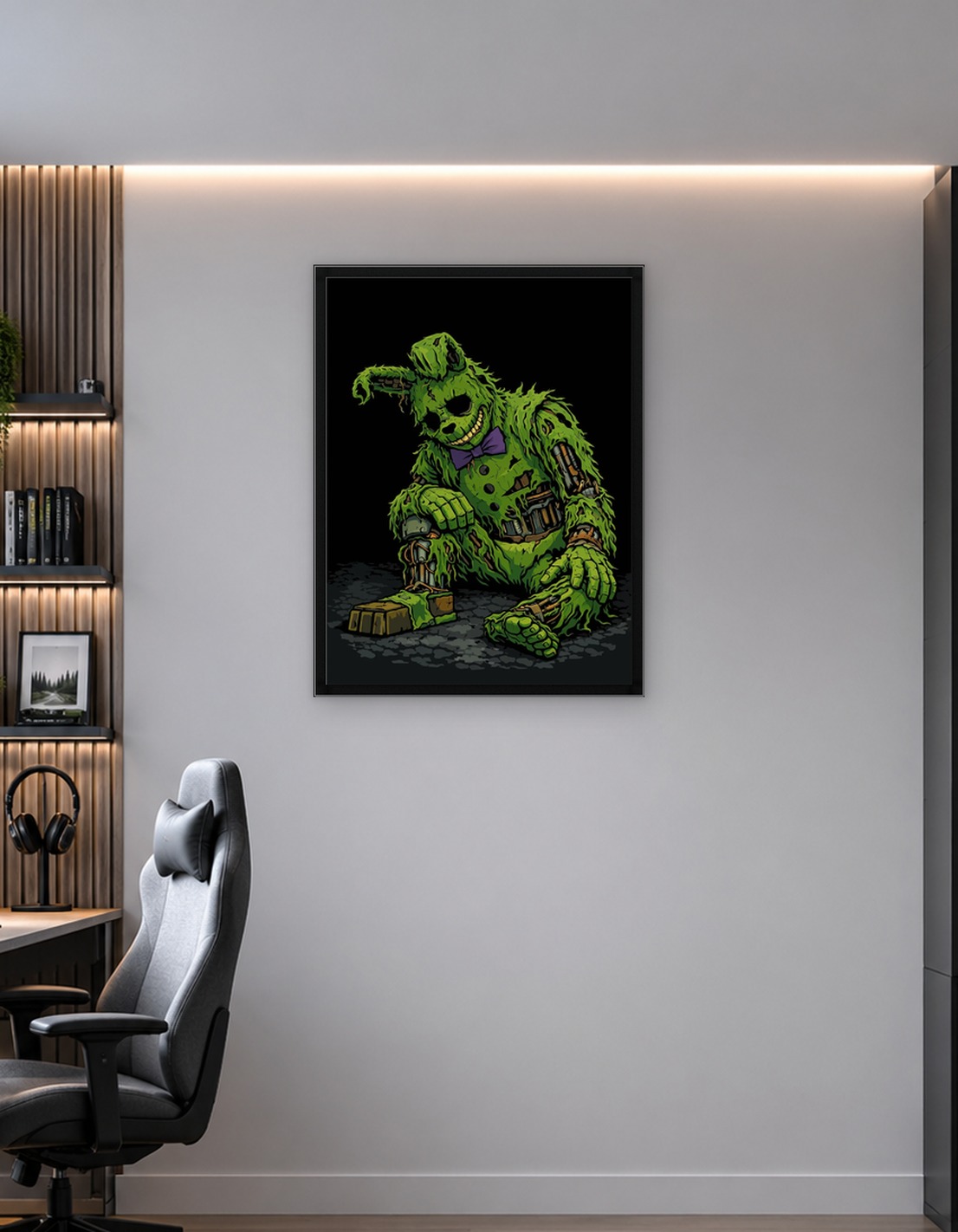 Scary Springtrap Animatronic Character