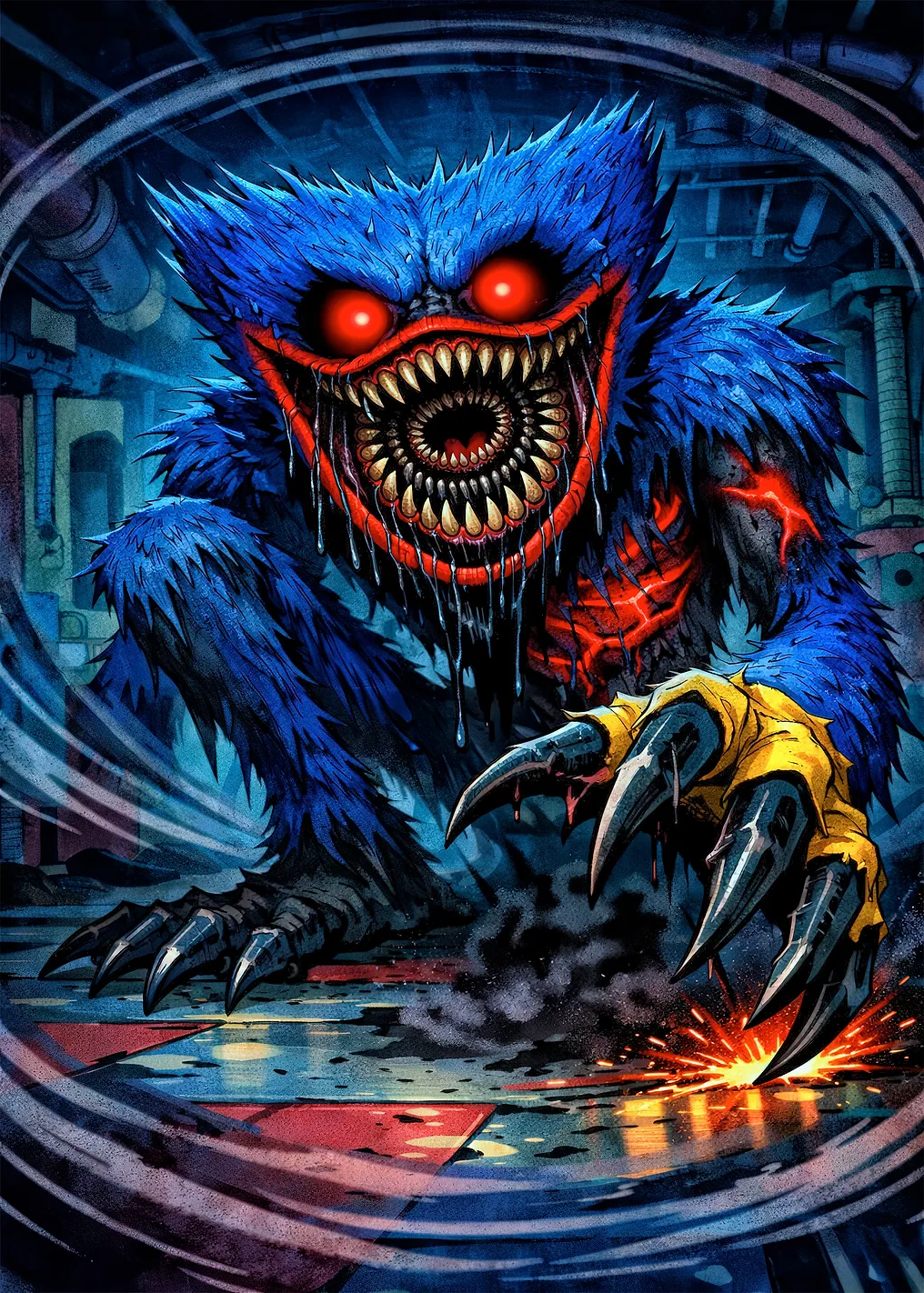 Scary Huggy Wuggy Monster - 9729256