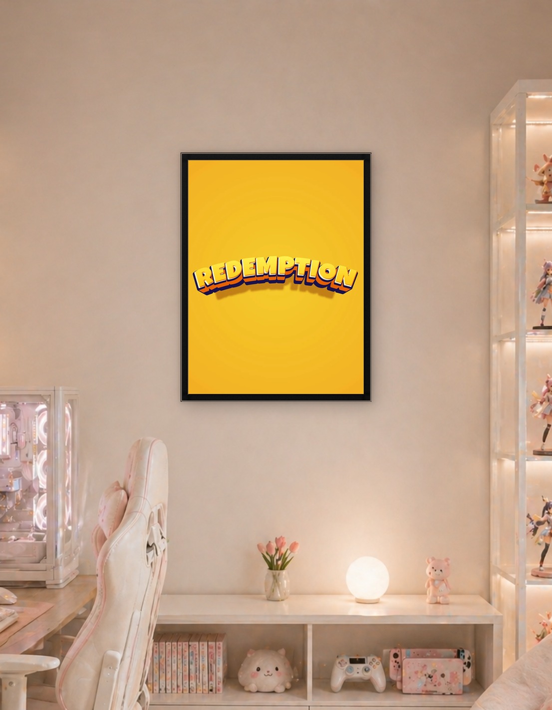 Redemption Text Art