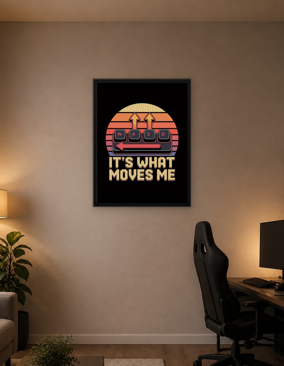 It's What Moves Me Gaming Art