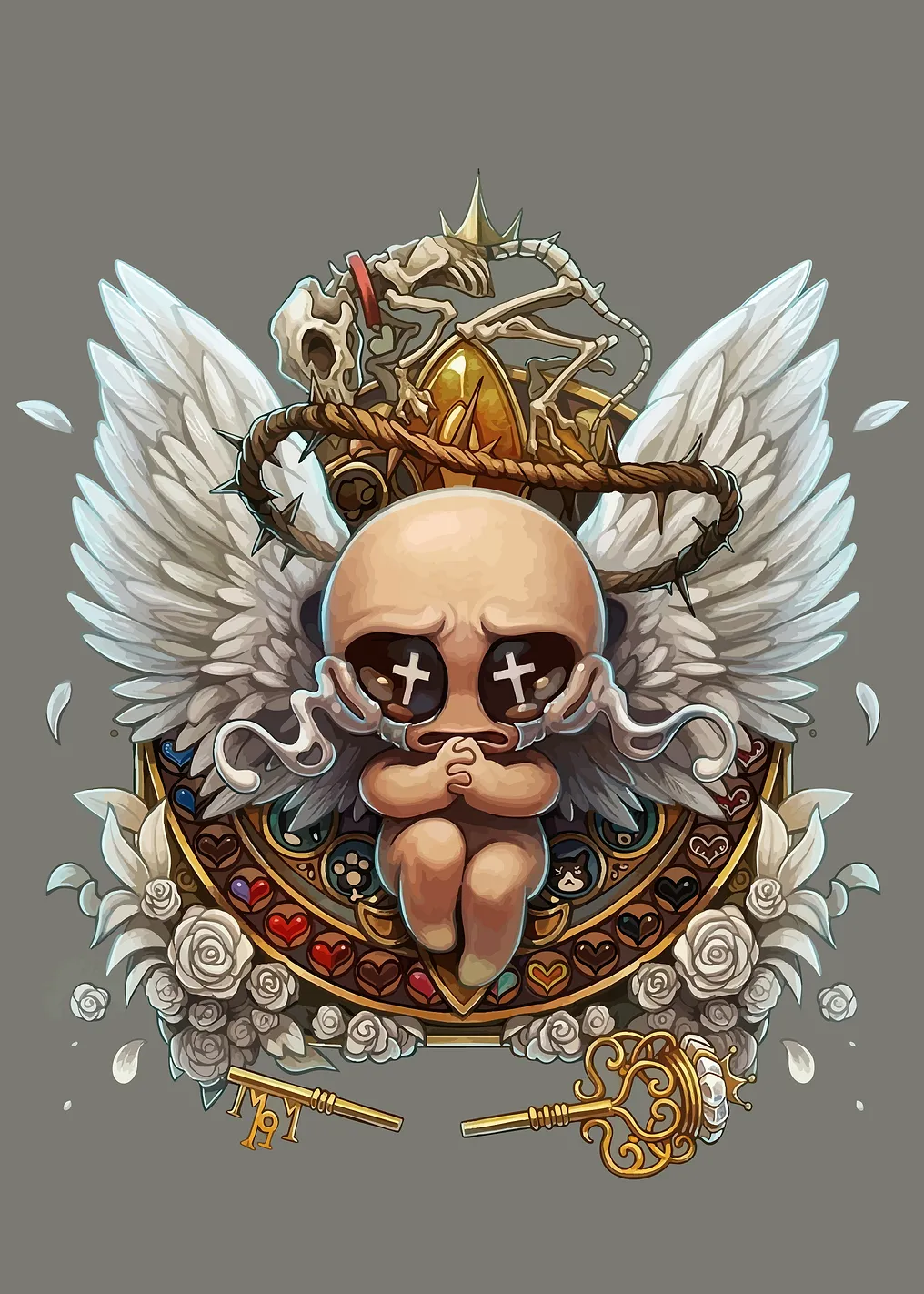 The Binding of Isaac Angelic Figure