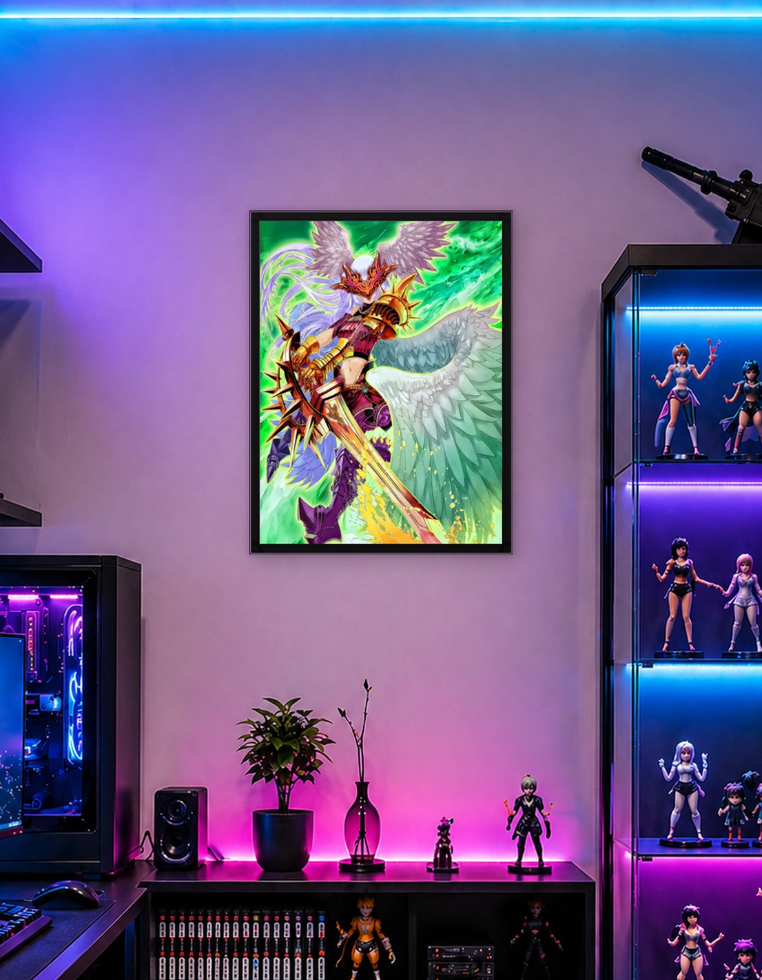Warrior Angel with Sword and Shield - 9643644